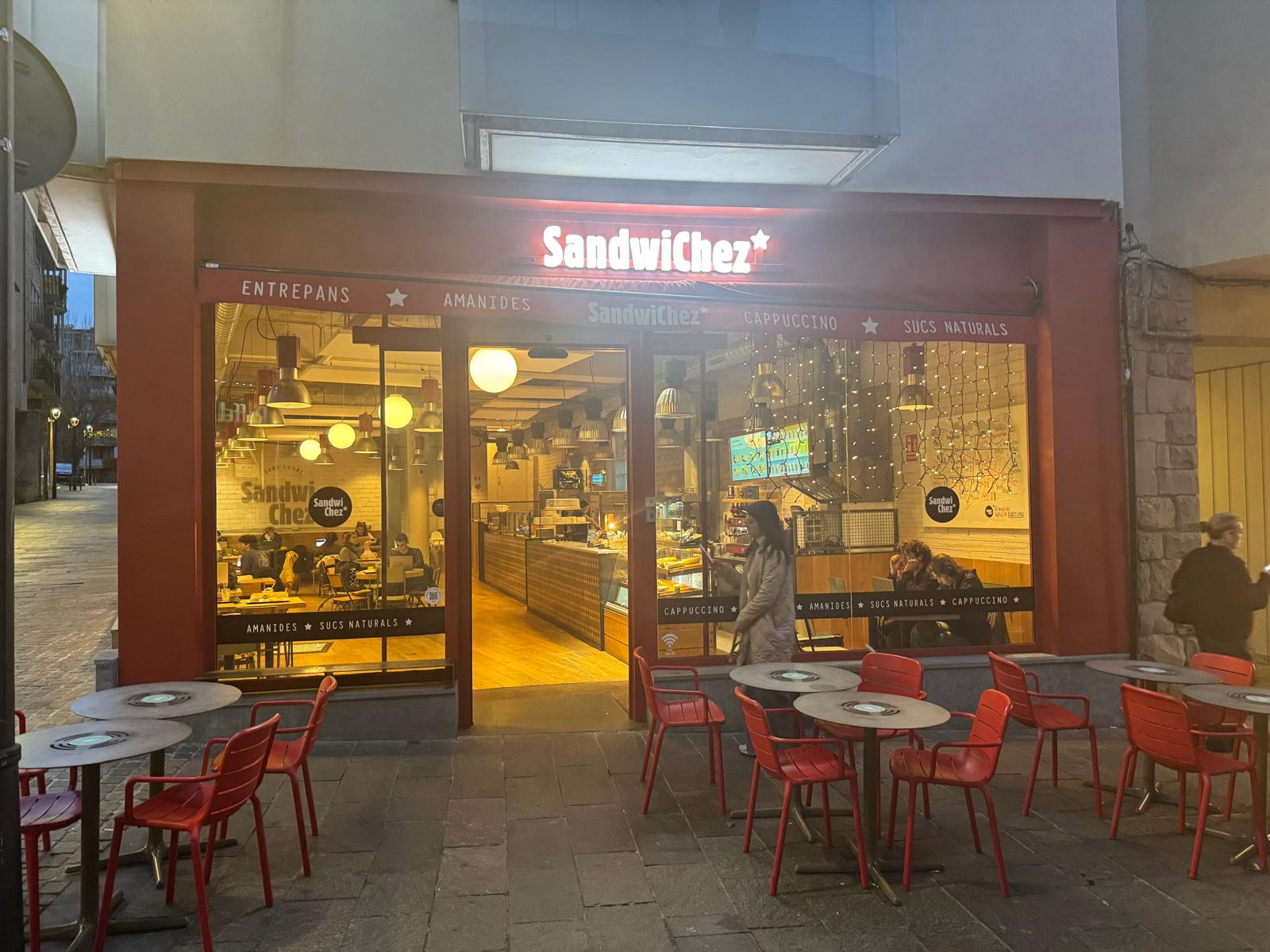 SandwiChez del carrer Valldoreix. FOTO: TOT