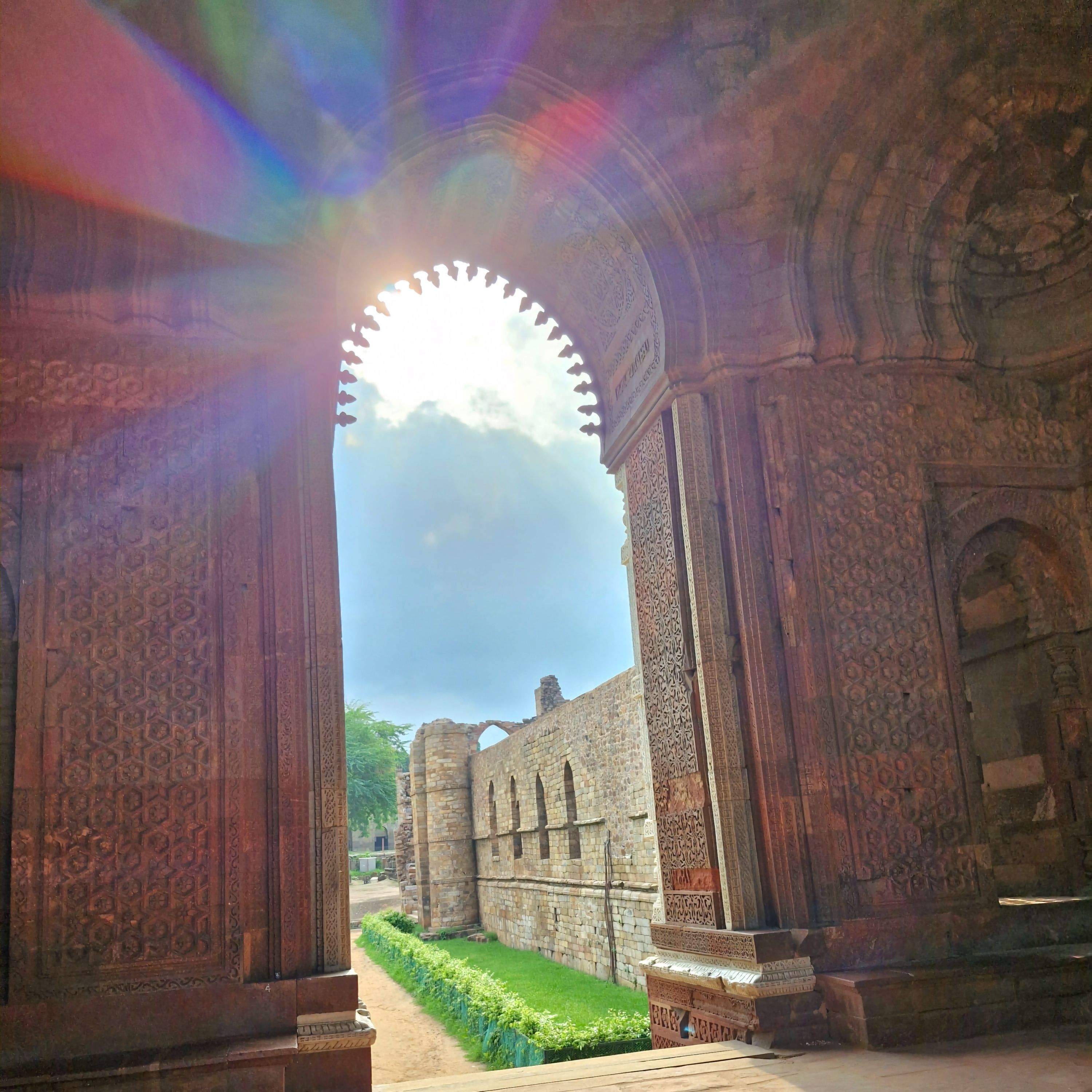 Un raig de llum · New Delhi, India FOTO: Maite del Rio