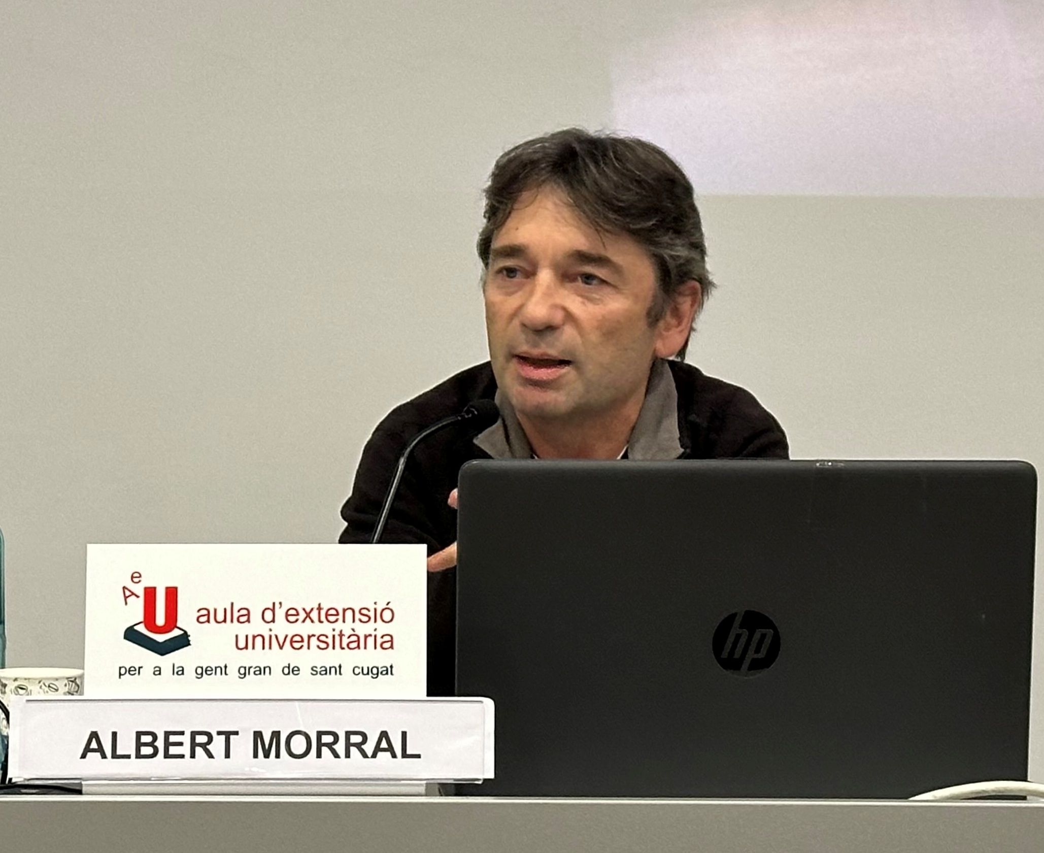 Albert Morral. FOTO: Aula d'Extensió Universitària 