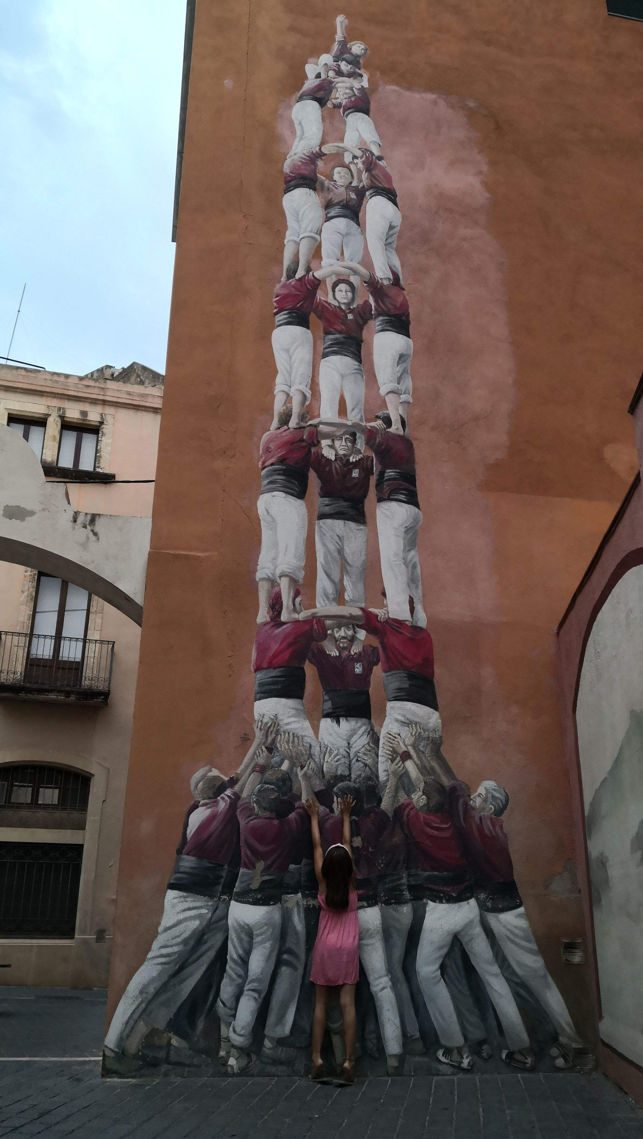 Fent pinya · El Vendrell FOTO: Santi Oliveras Gubern