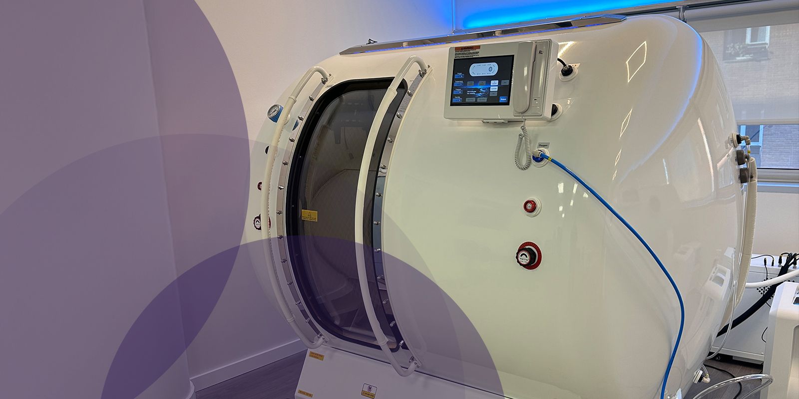 La nova cambra hiperbarica té capacitat per a dues persones FOTO: Cedida