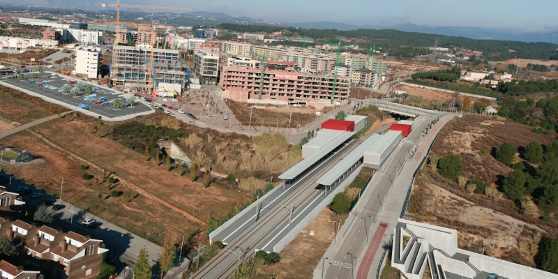 Així era el barri de Volpelleres el 2008 FOTO: Cedida