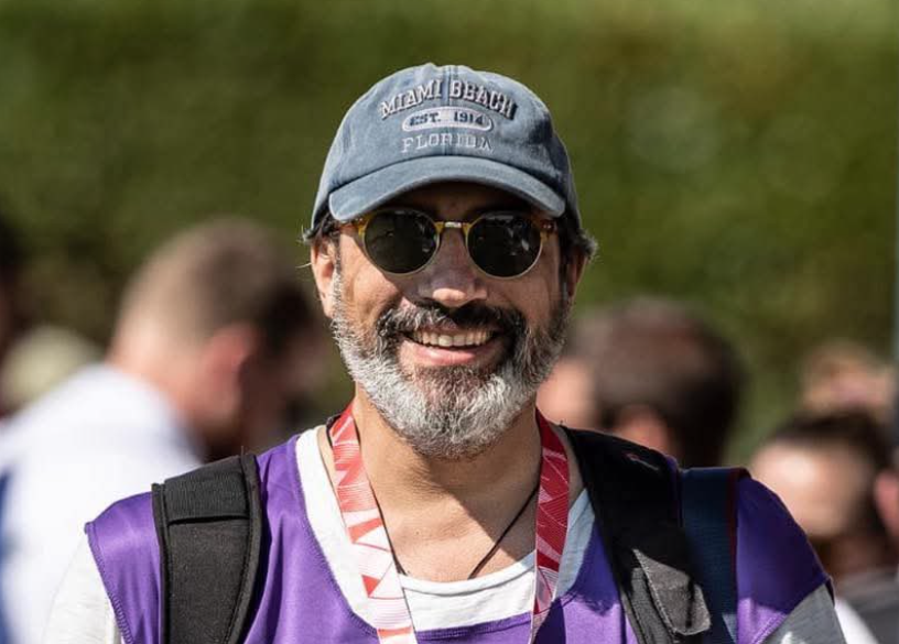 Ferran de la Roza, Peewee, era el soci número 1 del Club de Rugby Sant Cugat. FOTO: Cedida
