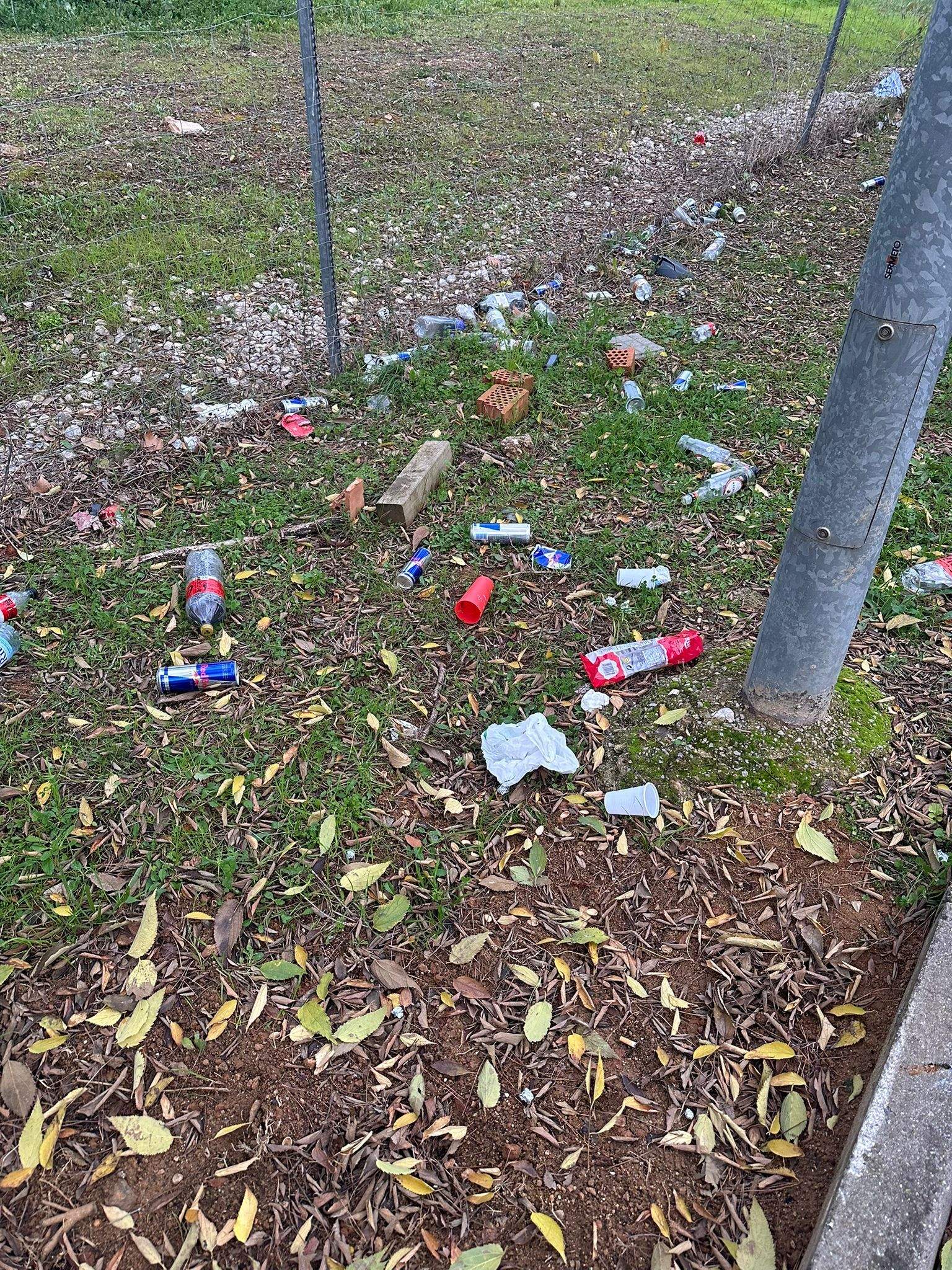  Brutícia al carrer de Pere Serra. FOTO: Elizabeth Álvarez
