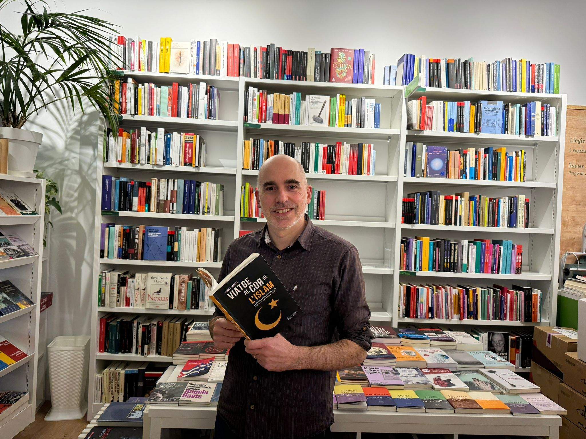 Jordi Llaonart ha publicat el llibre 'Viatje al Cor de l'islam'. FOTO: TOT Sant Cugat