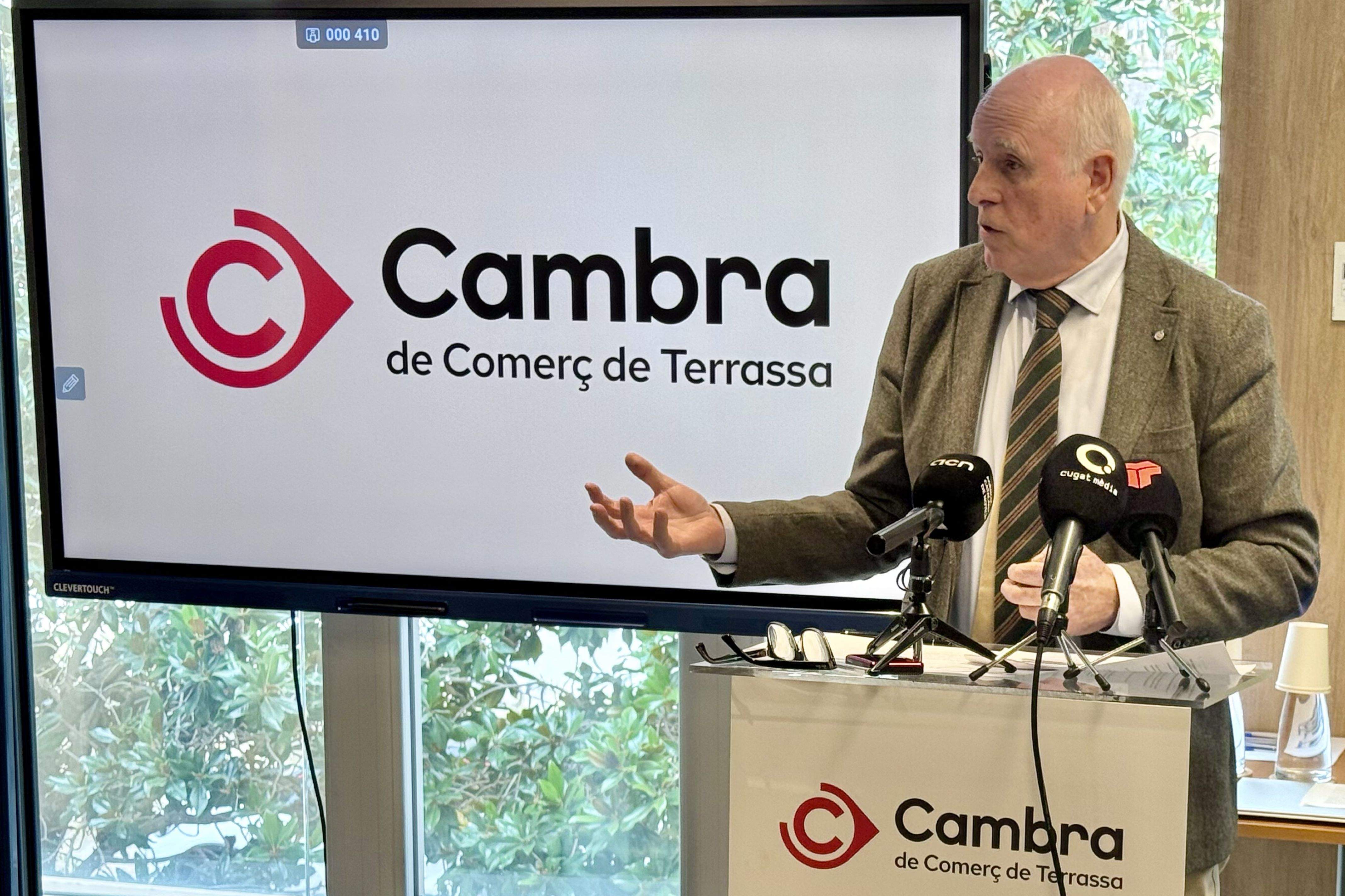 Ramon Talamàs, president de la Cambra de Terrassa FOTO: ACN