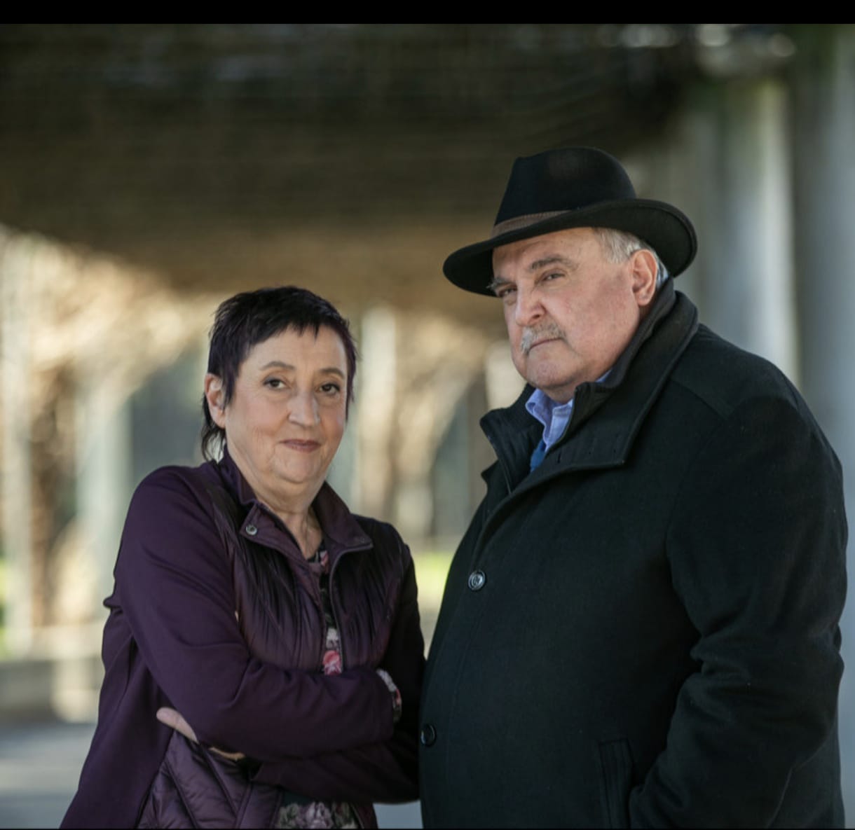 Els periodistes de successos Tura Soler i Jordi Grau FOTO: Quim Puig