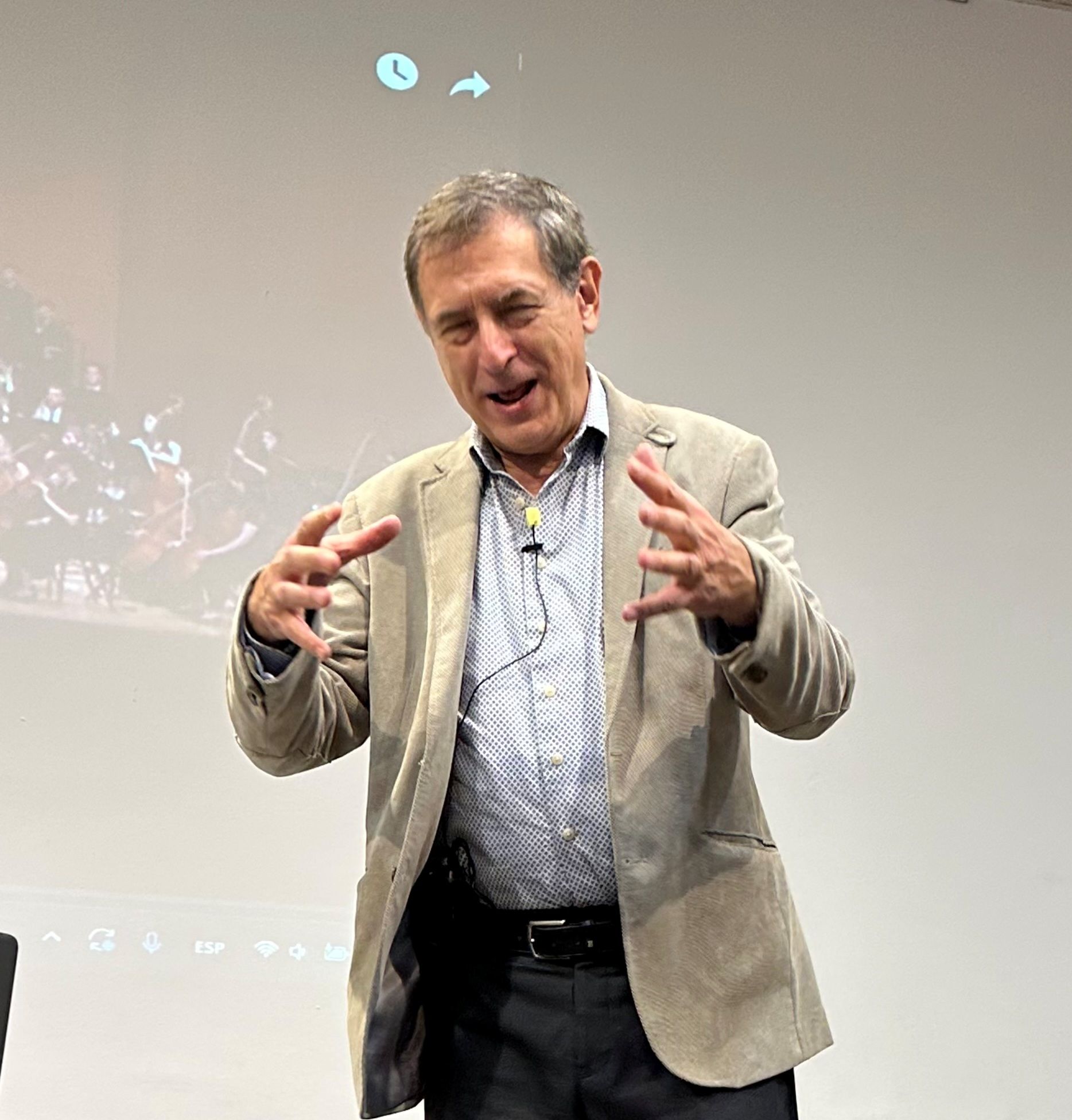 Salvador Brotons. FOTO: Aula d'Extensió Universitària