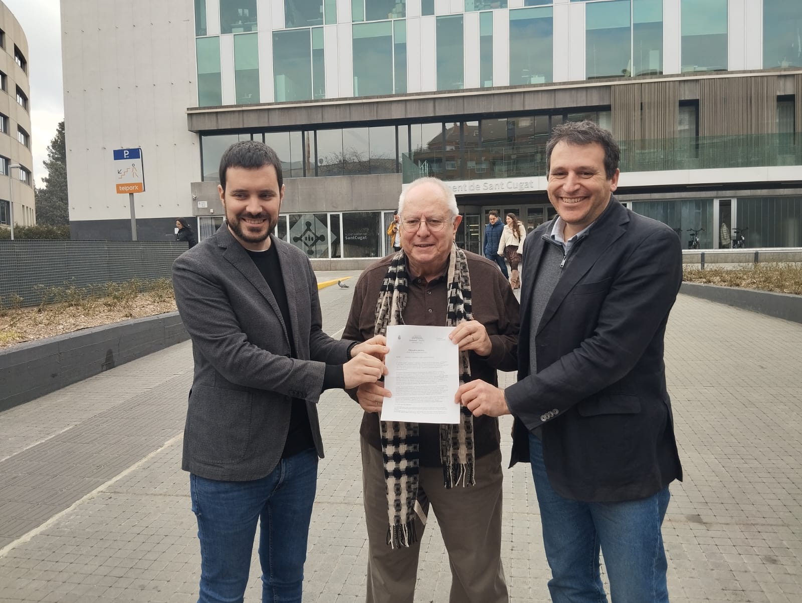 Bernat Picornell, Joan Queralt i Francesc Duch FOTO: TOT