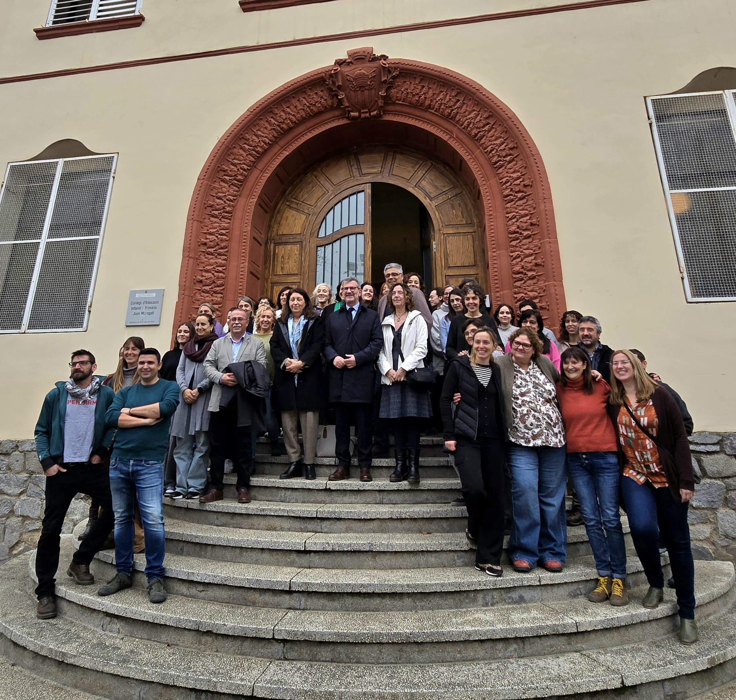 Presentació del programa Magnet a l'escola Joan Maragall de Sant Cugat. FOTO: Ajuntament