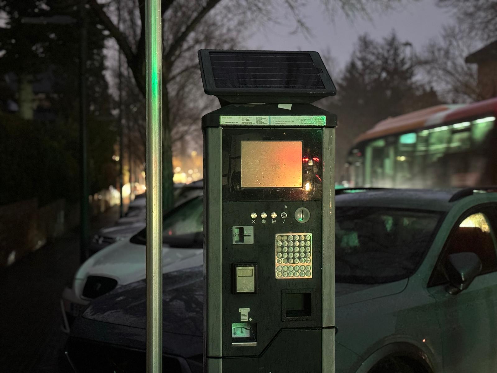 Un parquímetre de Sant Cugat. FOTO: TOT Sant Cugat