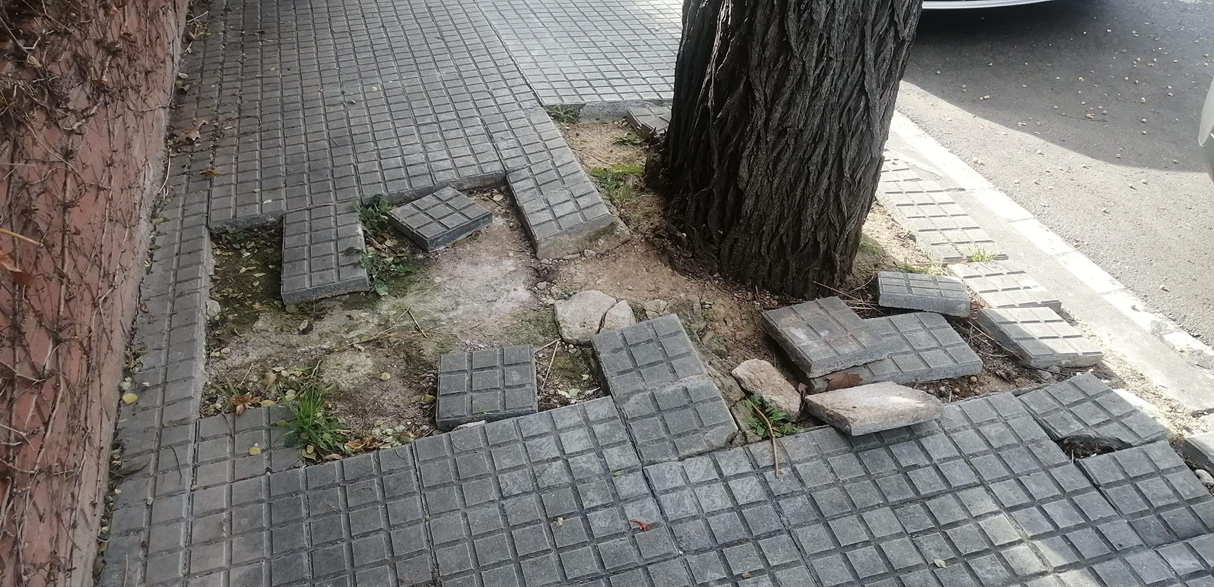 Vorera aixecada. FOTO: Enric Llarch