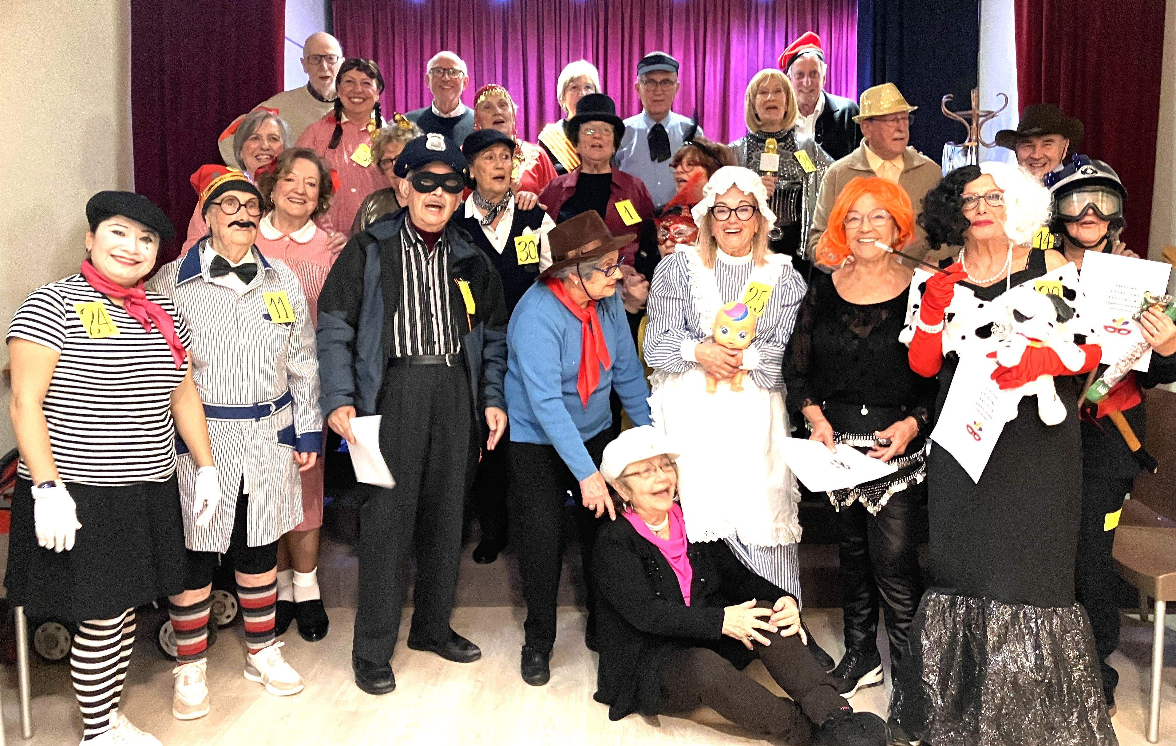 Carnaval a la Llar. FOTO: Llar d'Avis de Sant Cugat