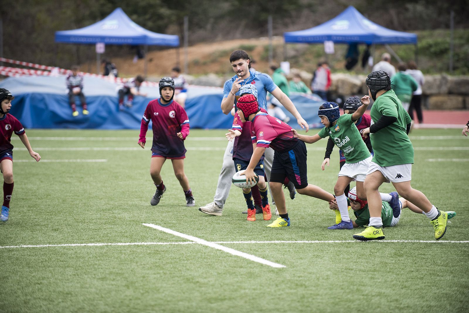 Torneig Jon Reca del Rugby Sant Cugat. FOTO: Bernat Millet.