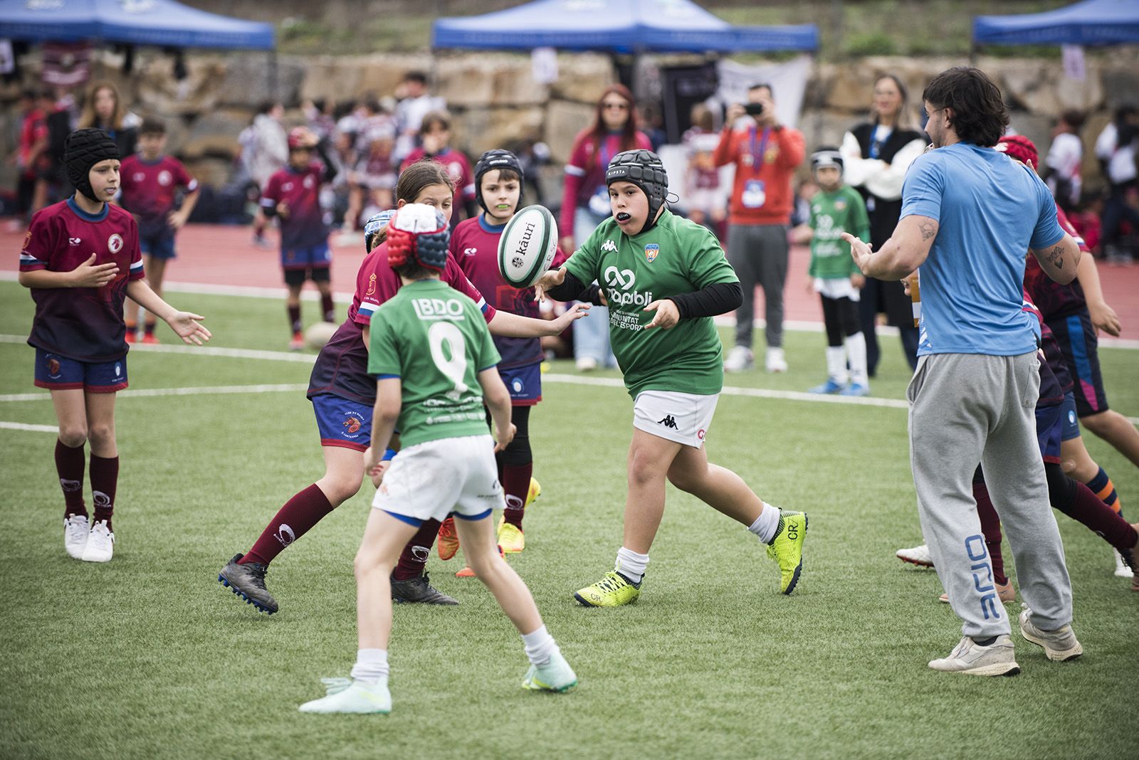 Torneig Jon Reca del Rugby Sant Cugat. FOTO: Bernat Millet.