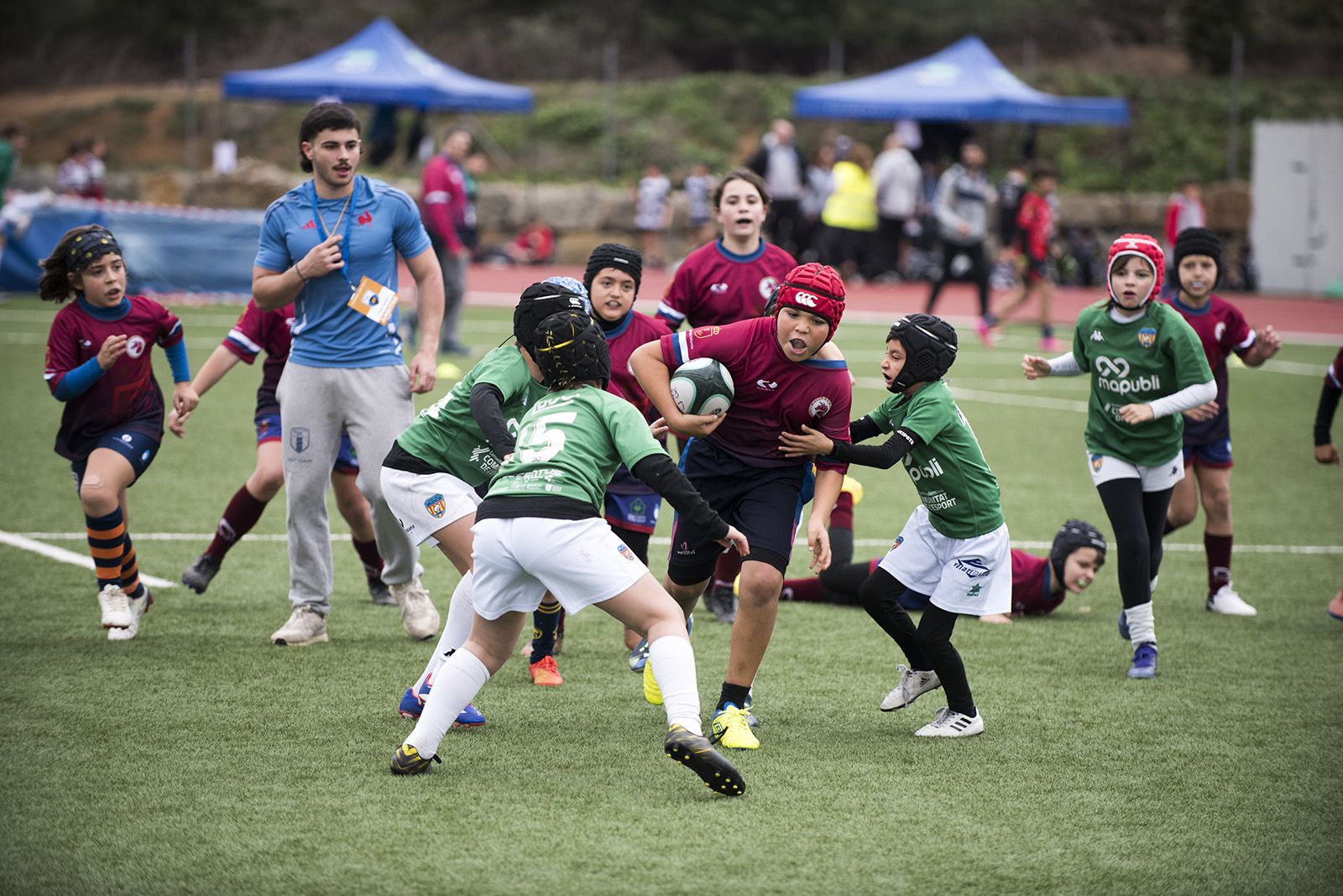 Torneig Jon Reca del Rugby Sant Cugat. FOTO: Bernat Millet.