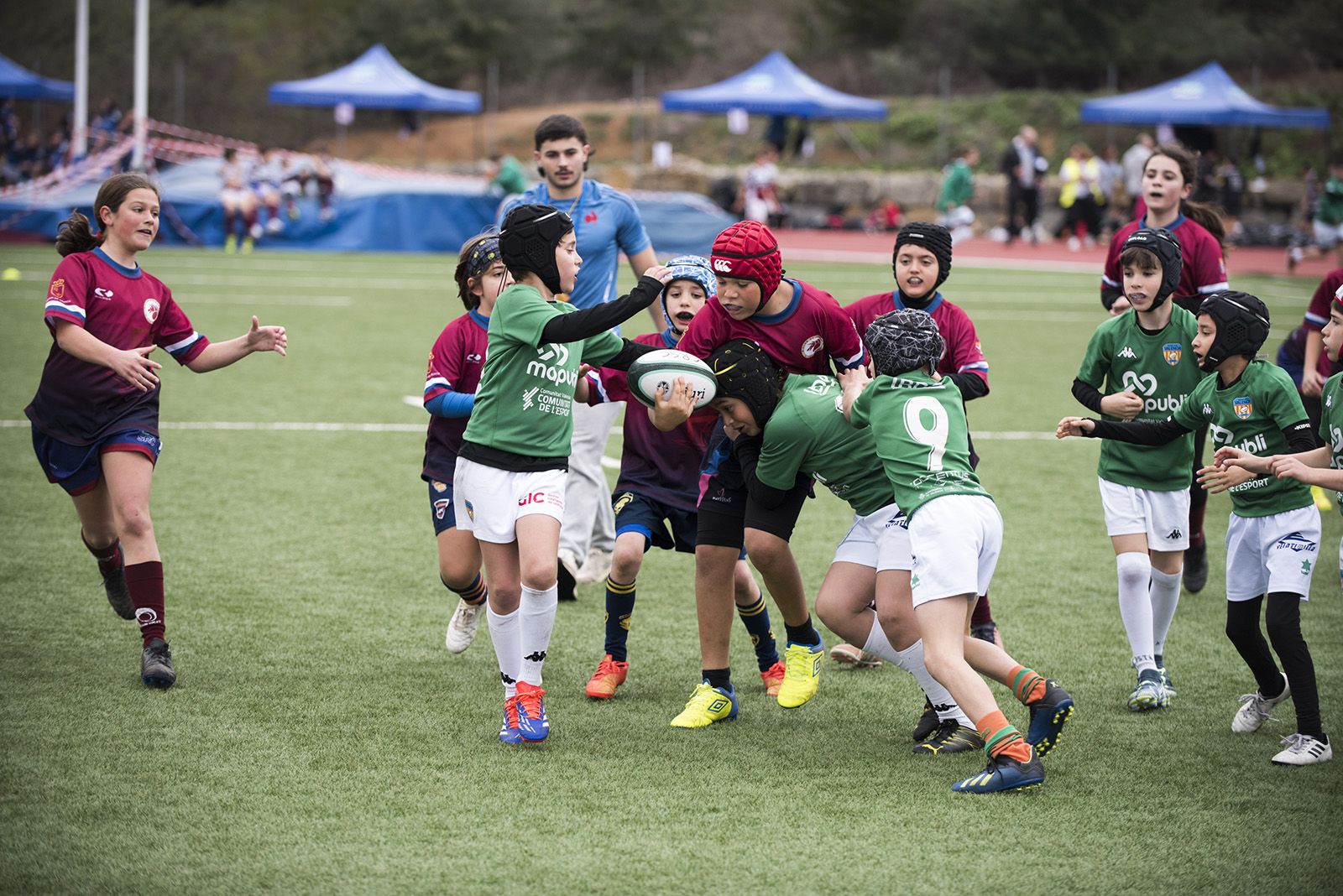 Torneig Jon Reca del Rugby Sant Cugat. FOTO: Bernat Millet.