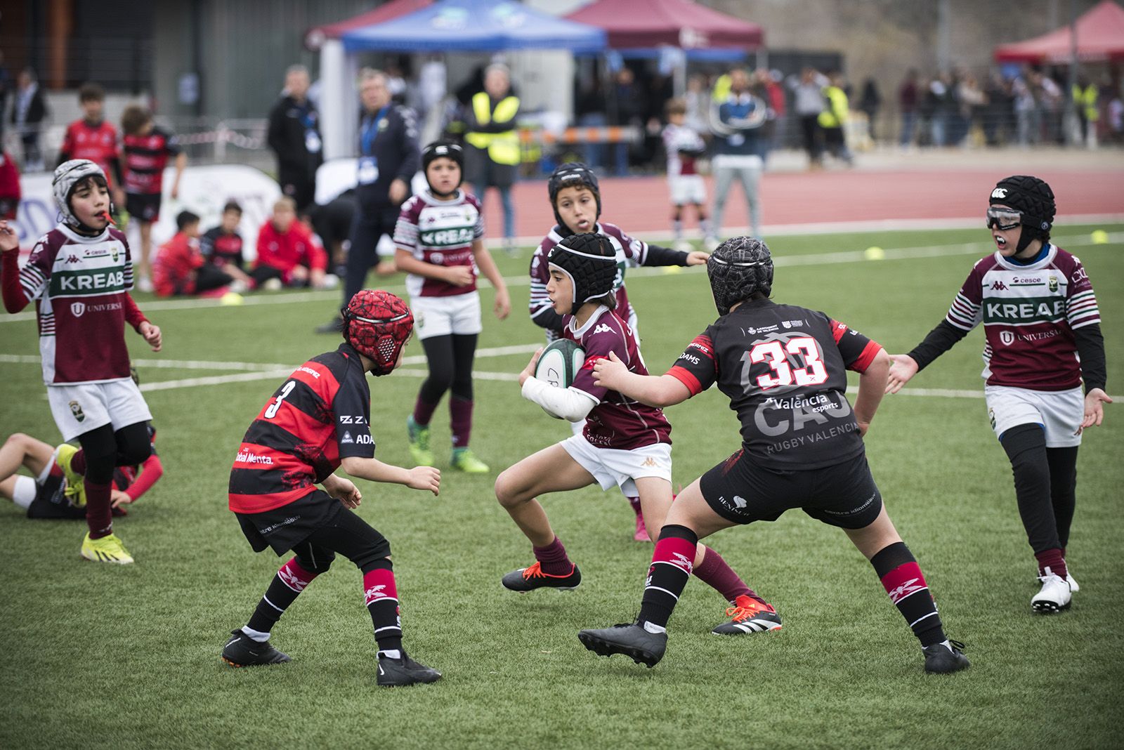 Torneig Jon Reca del Rugby Sant Cugat. FOTO: Bernat Millet.