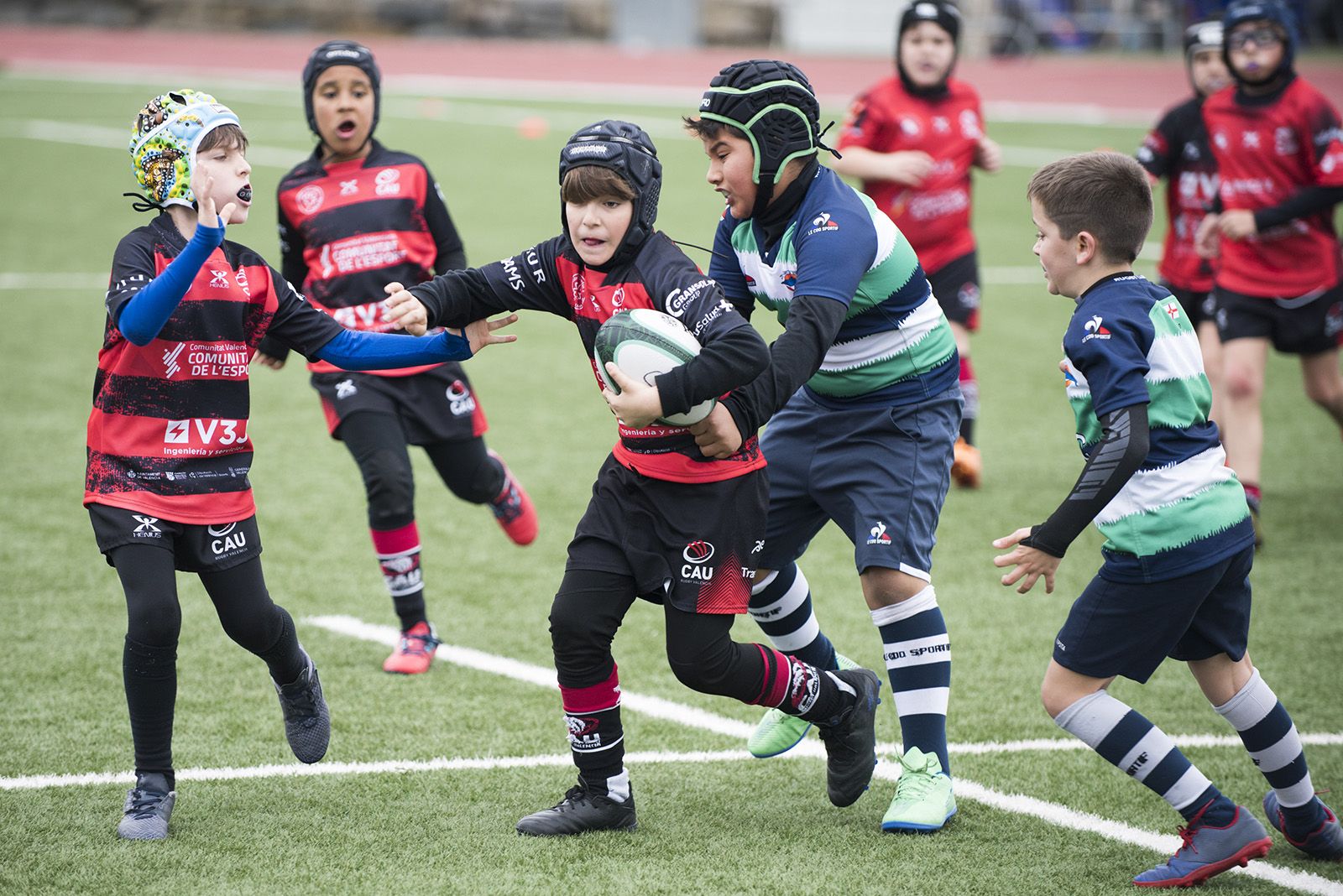 Torneig Jon Reca del Rugby Sant Cugat. FOTO: Bernat Millet.