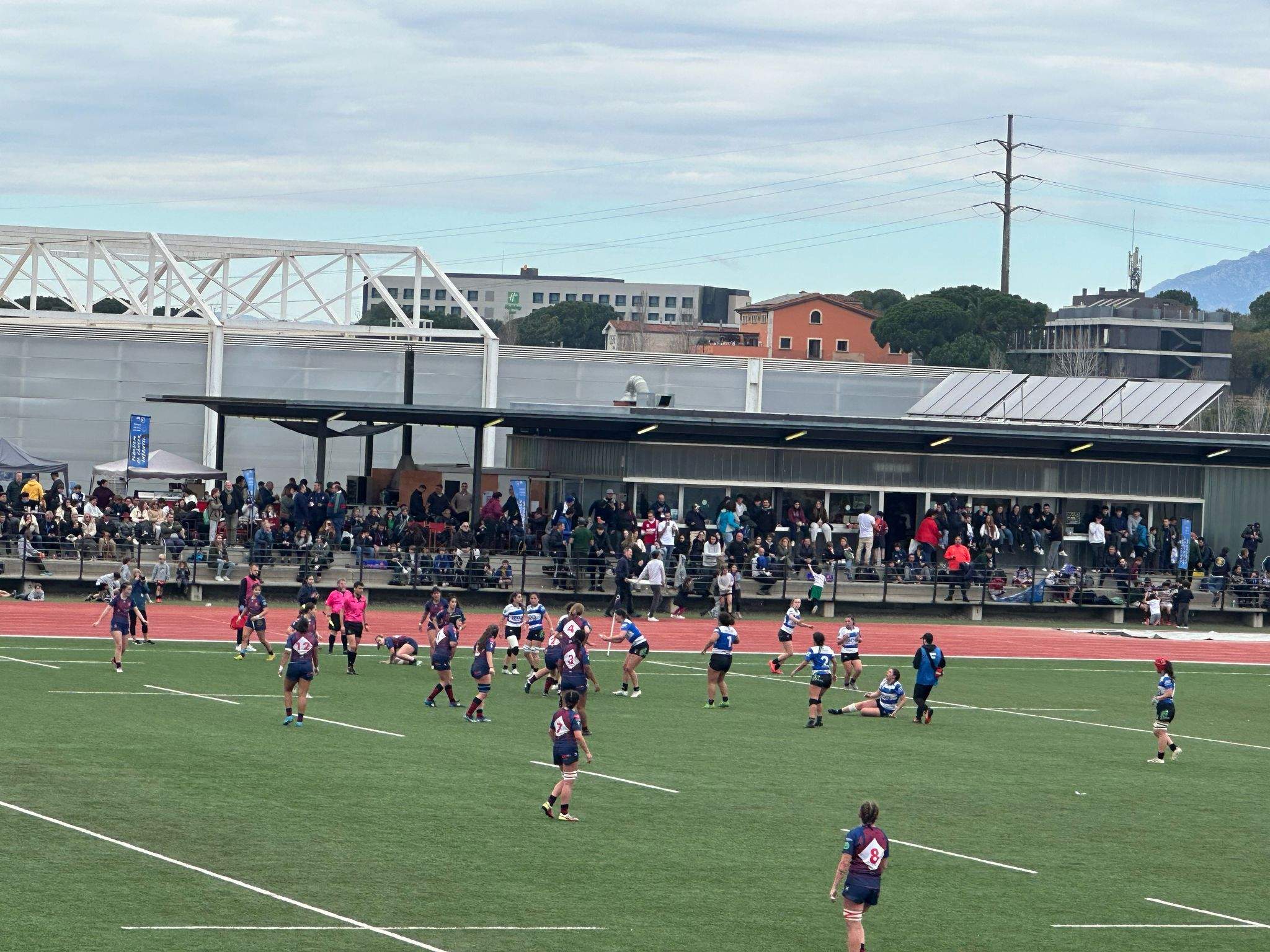 El Club de Rugby Sant Cugat es queda a les portes de la victòria. FOTO: Lluna Fabregat