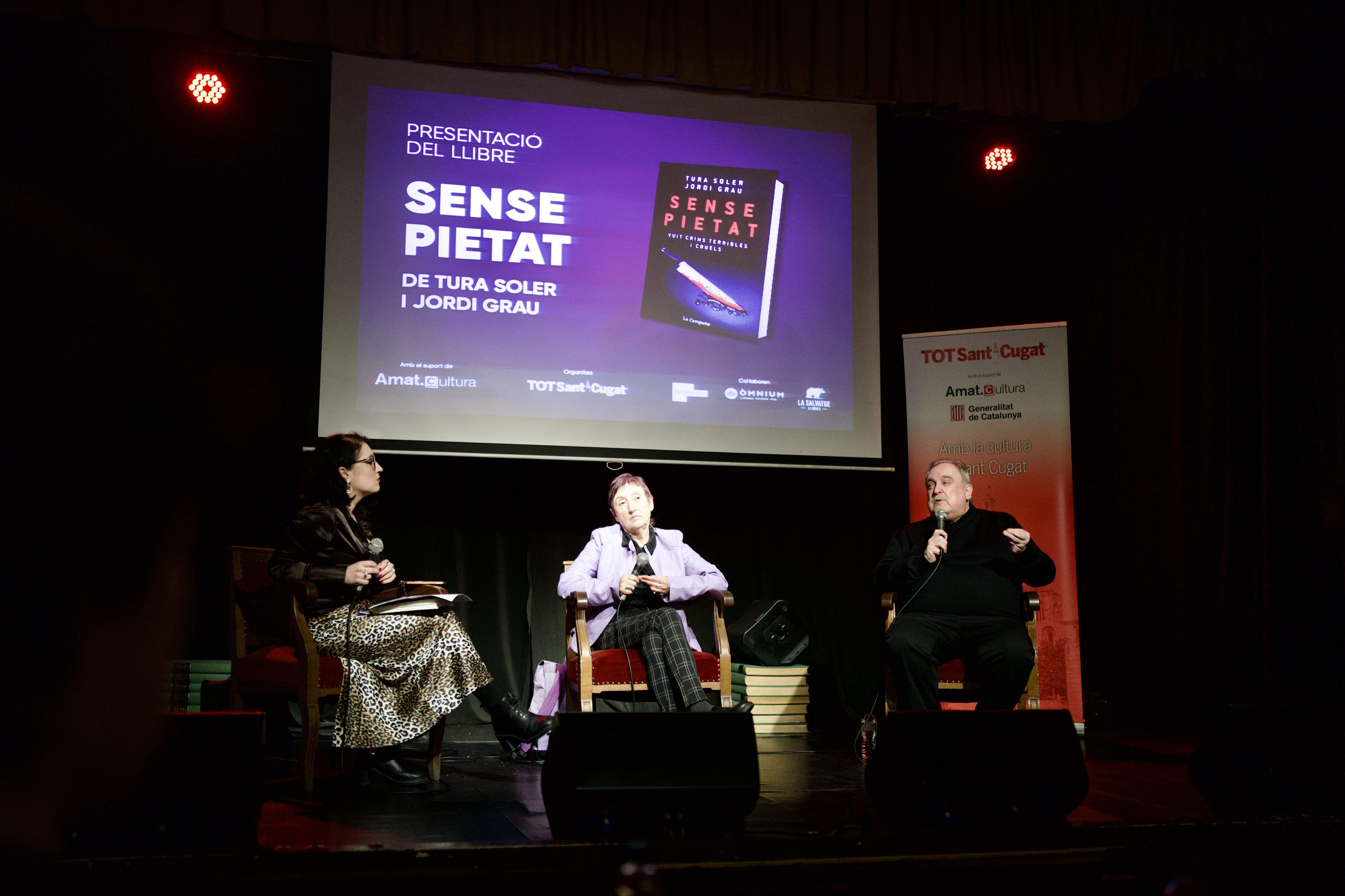 Soler i Grau desgranen crims 'Sense Pietat' a Sant Cugat. FOTO: Mireia Comas