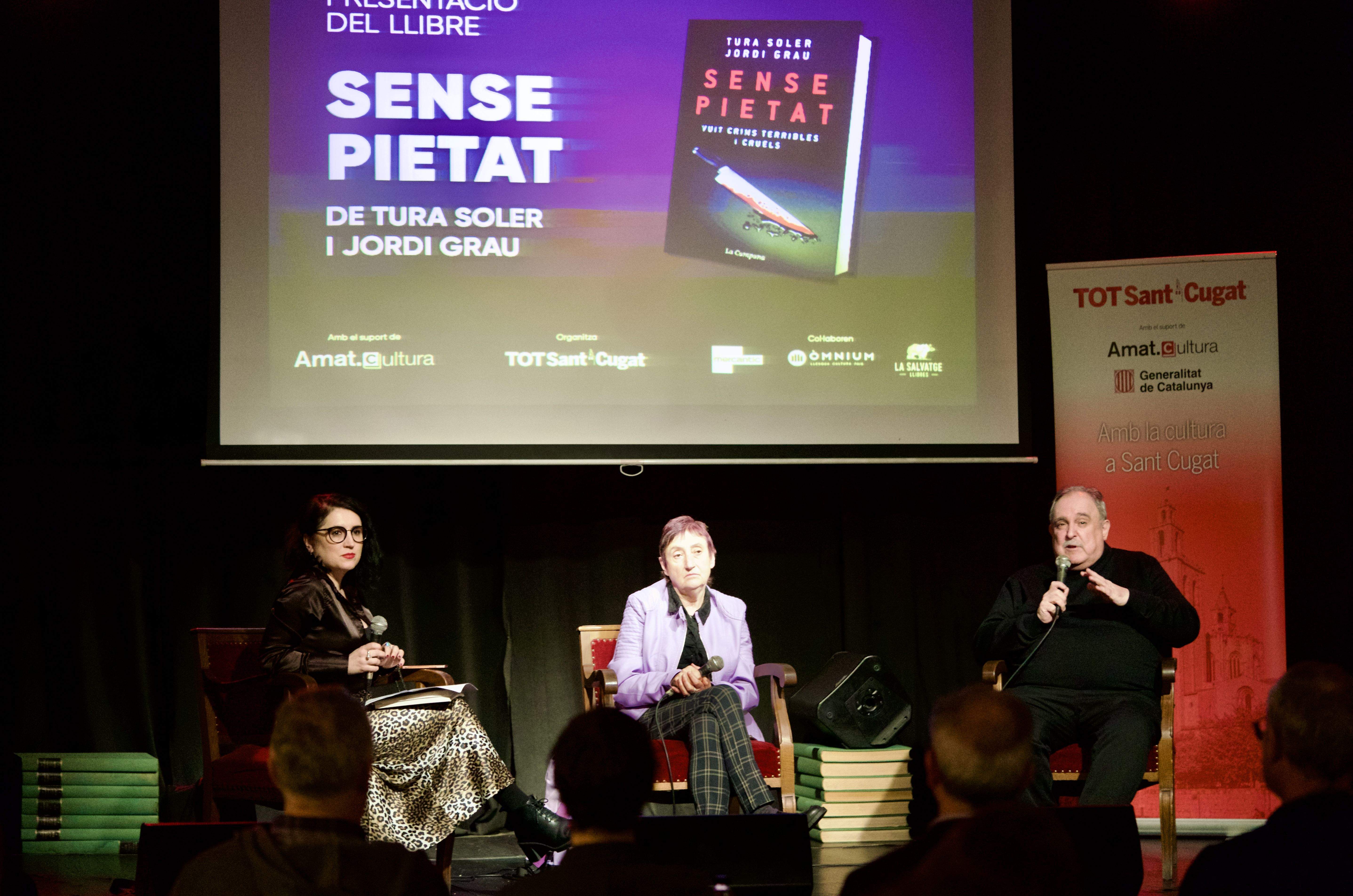 Soler i Grau desgranen crims 'Sense Pietat' a Sant Cugat. FOTO: Mireia Comas