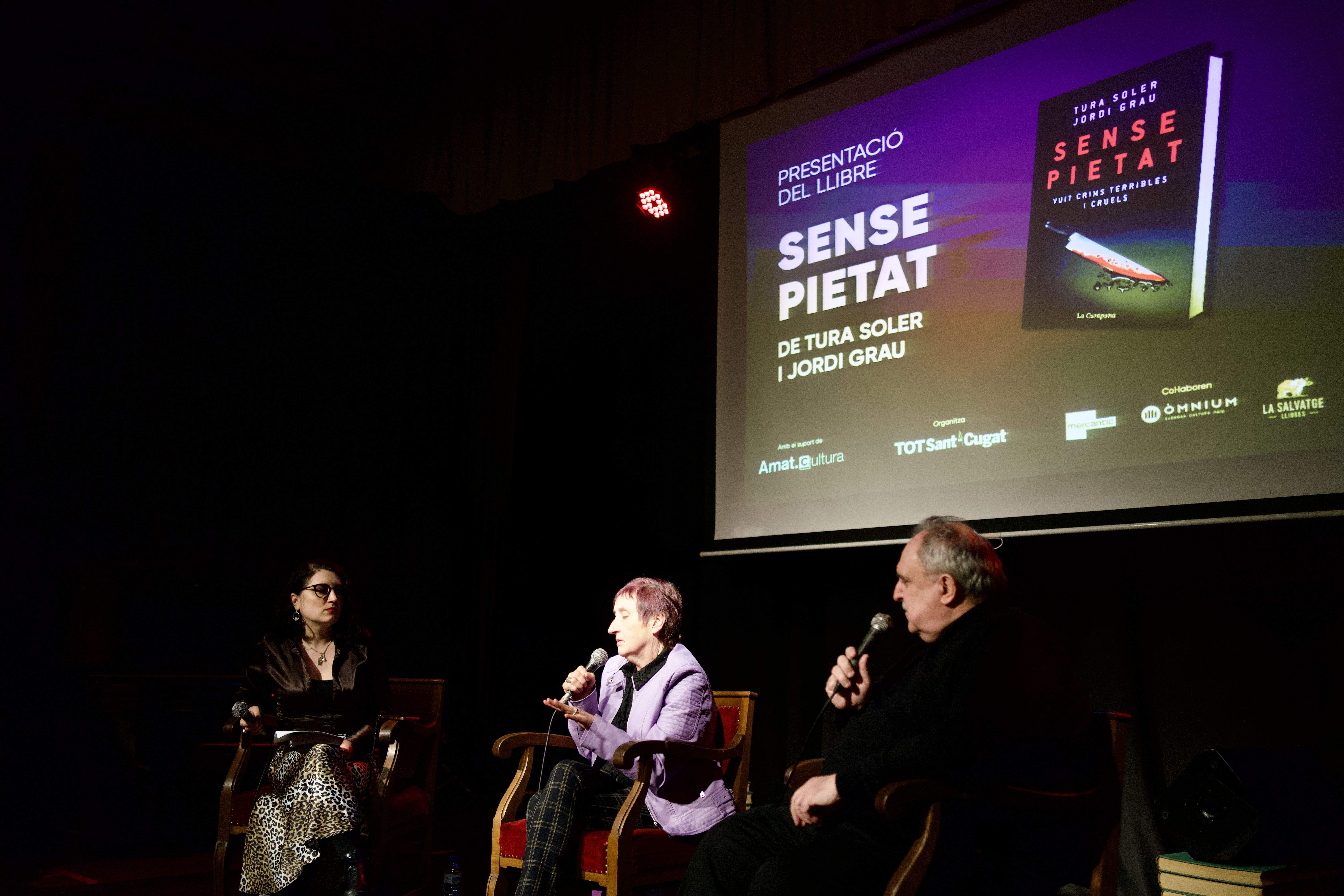 Soler i Grau desgranen crims 'Sense Pietat' a Sant Cugat. FOTO: Mireia Comas