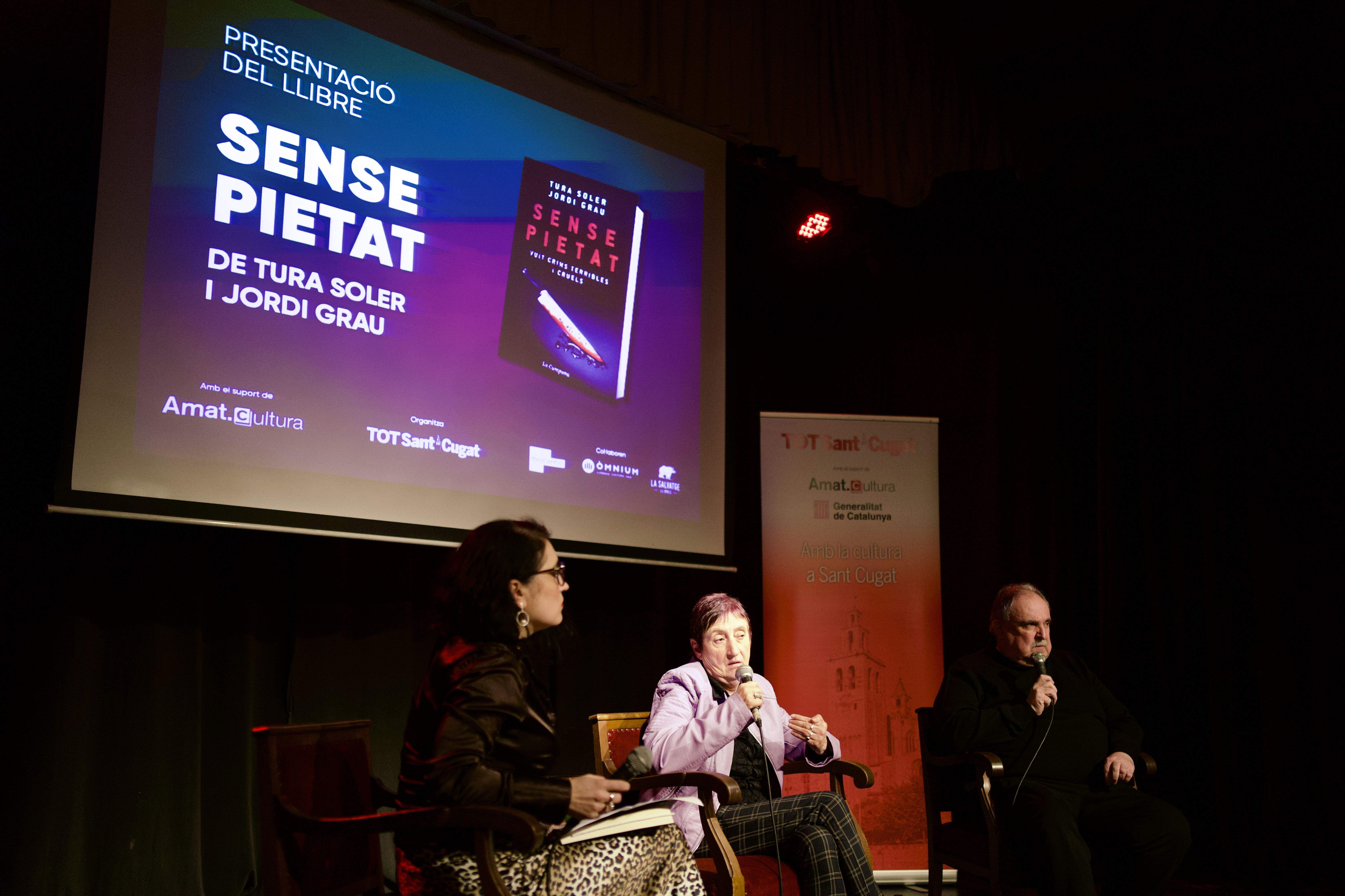 Soler i Grau desgranen crims 'Sense Pietat' a Sant Cugat. FOTO: Mireia Comas