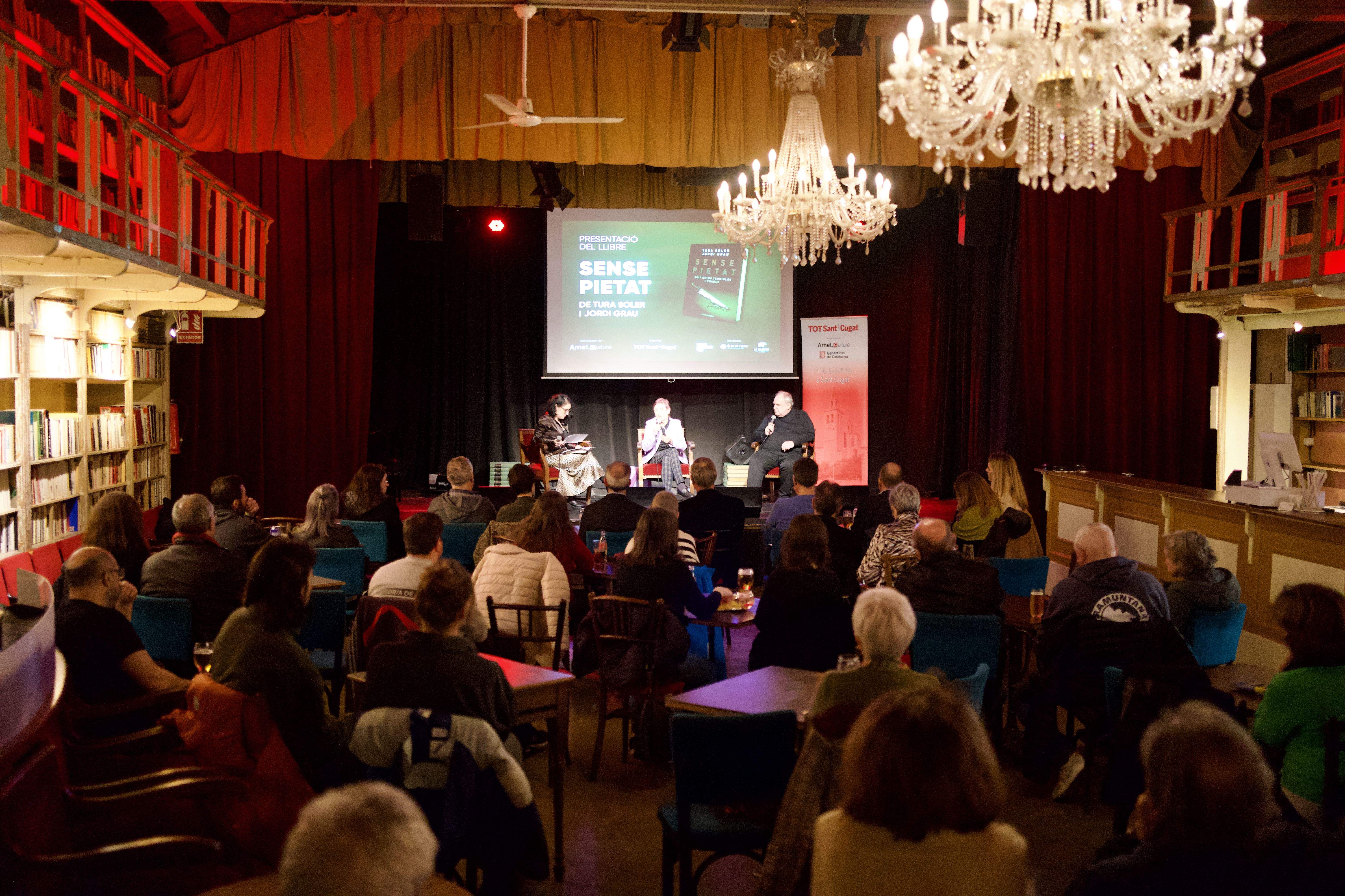 Soler i Grau desgranen crims 'Sense Pietat' a Sant Cugat. FOTO: Mireia Comas