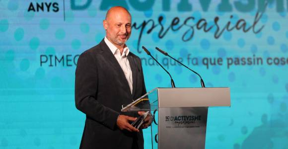 Xavier Pujol, president de Pimec Vallès Occidental FOTO: Cedida