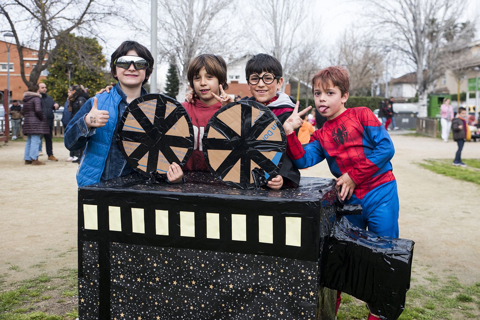 Carnaval a Mira-sol. FOTO: Bernat Millet.