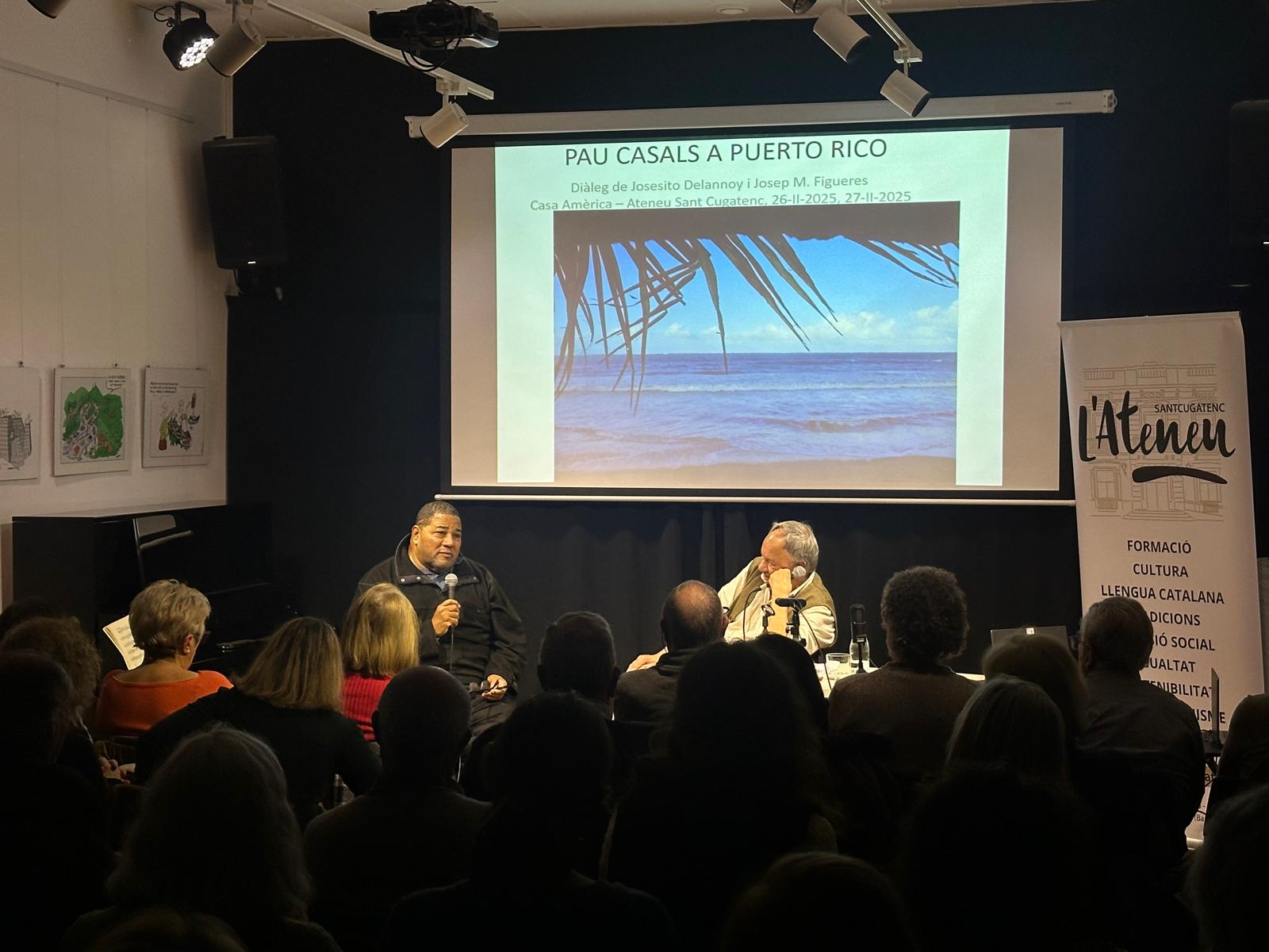  Conferència Pau Casals a Puerto Rico 1955-1973. FOTO: Lluna Fabregat