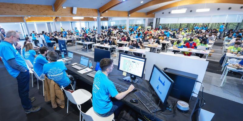 El concurs de programació d'HP ha comptat amb la participació de més de 350 estudiants. FOTO: Cedida