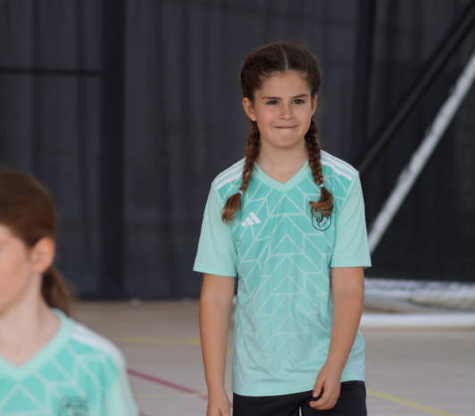 La jugadora Sira Tejero del Futbol Sala Sant Cugat. FOTO: Cedida