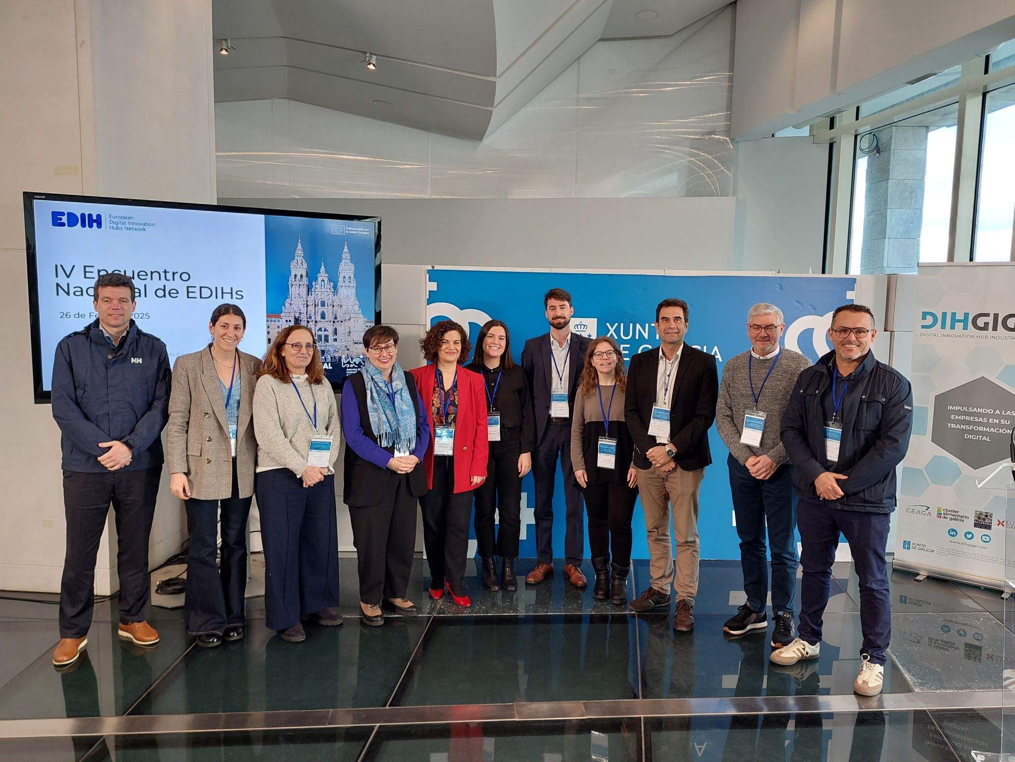 Acord per la coordinació dels  European Digital Innovation Hubs FOTO: Cedida