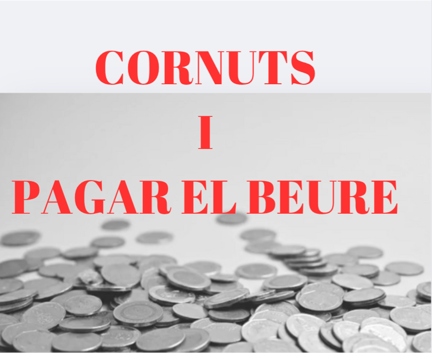 'Espanya ens roba...i ens pren el pèl'. FOTO: Assemblea Nacional Catalana