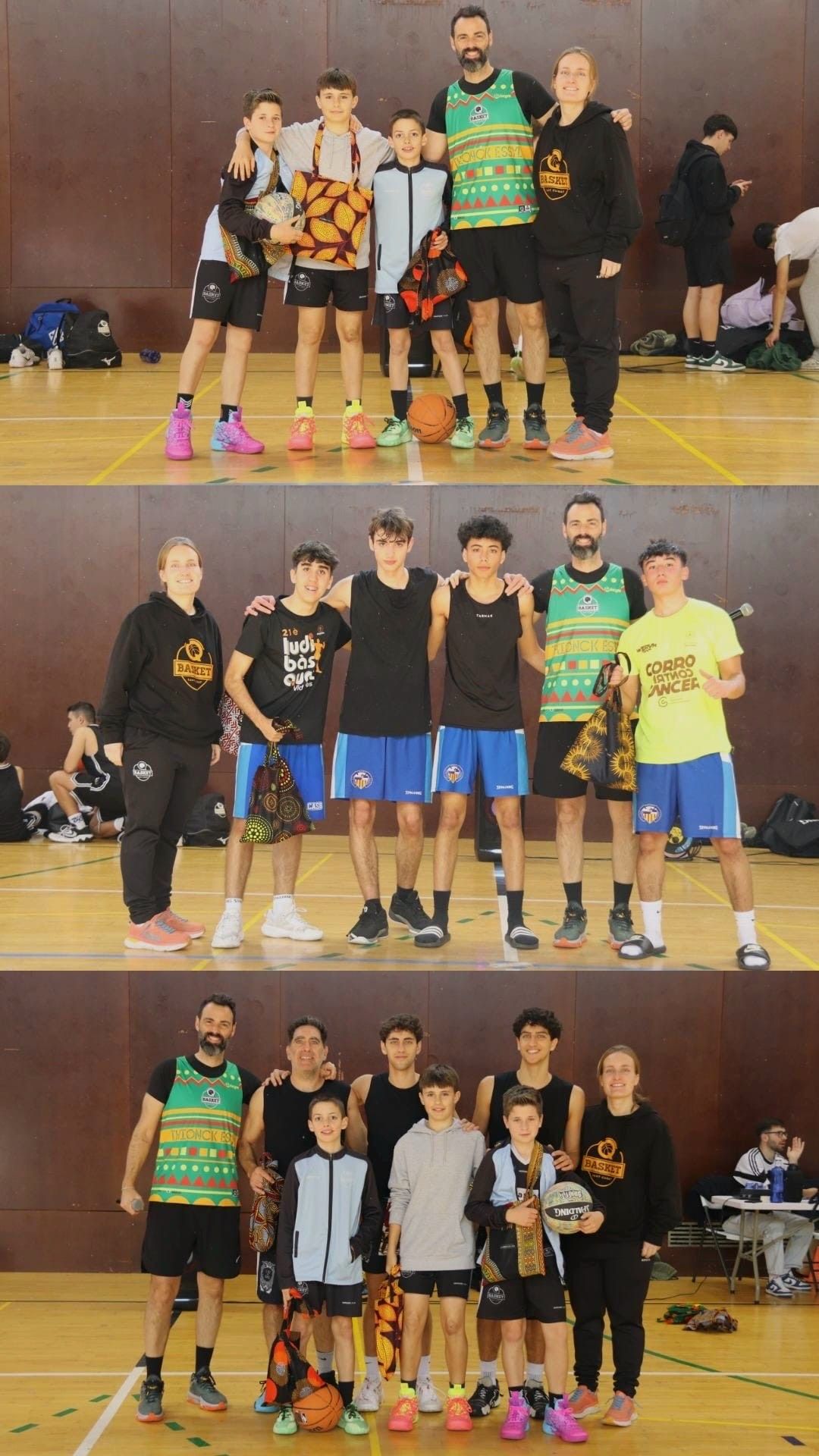 Èxit solidari al Torneig 3x3 pel Senegal del Qbasket Sant Cugat. FOTO: Qbasket Sant Cugat