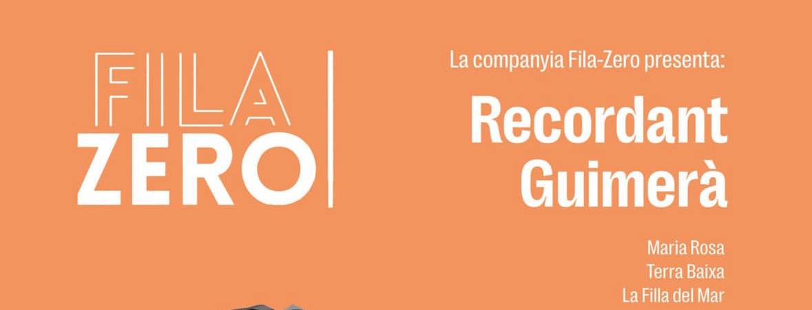 Recordant Guimerà. FOTO: @teatrefilazerosantcugat