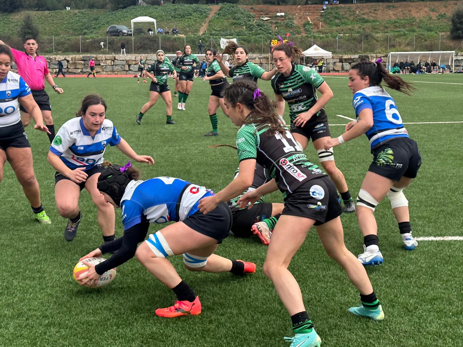 El Club Rugby Sant Cugat es classifica per a la final de la Copa de la Reina. FOTO: Lluna Fabregat