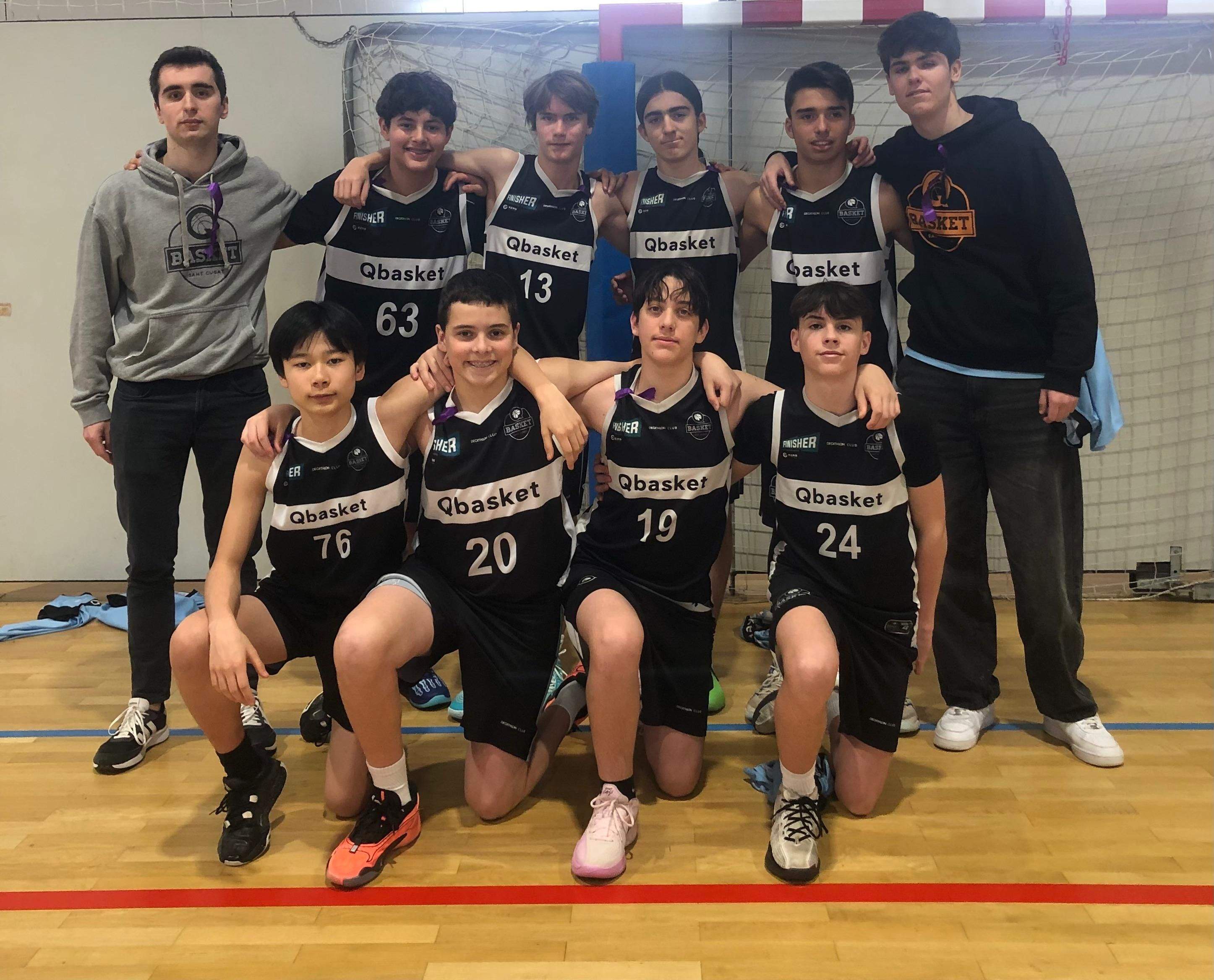 Qbasket cadet masculí. FOTO: Qbasket Sant Cugat