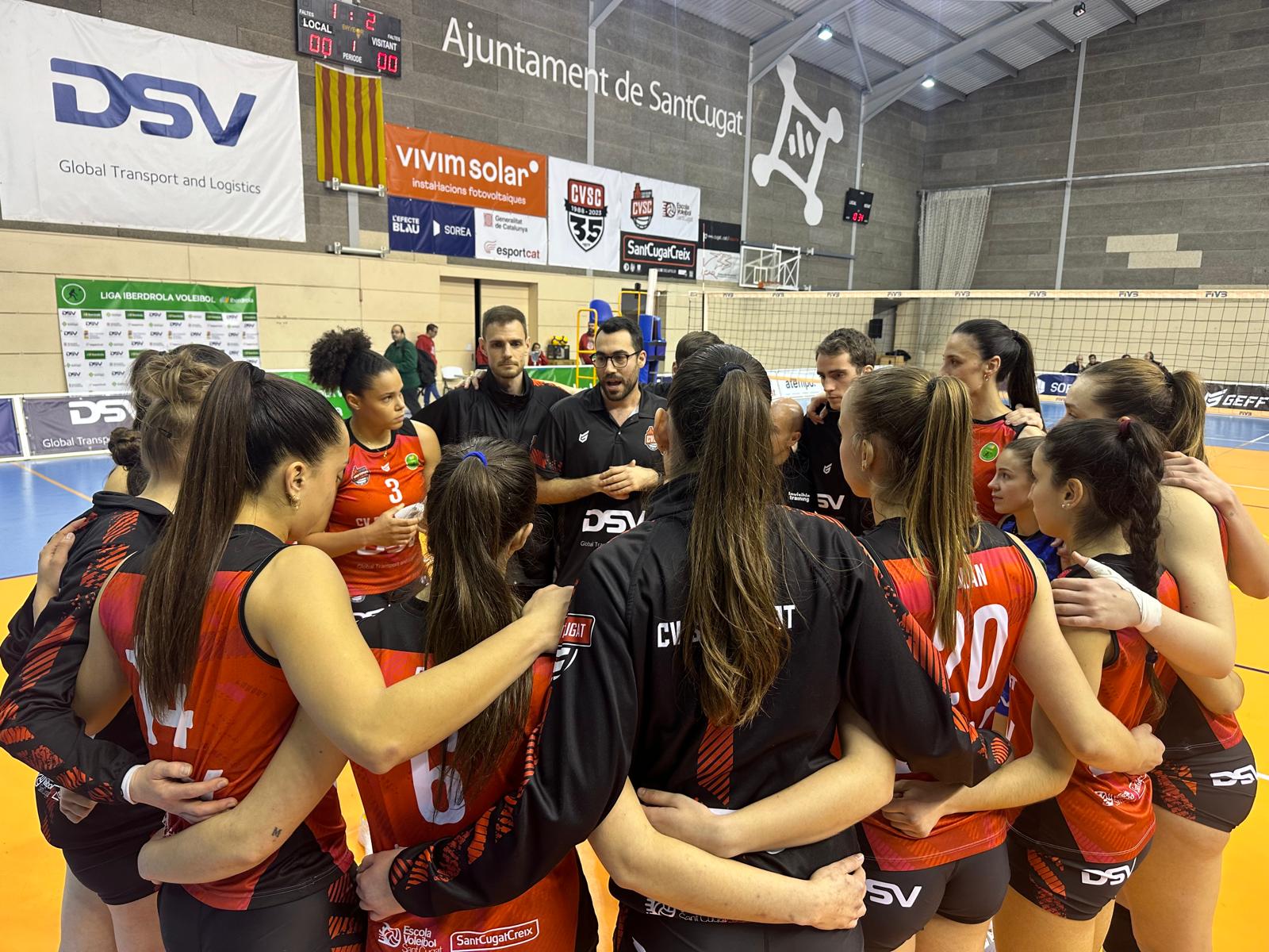 El Club Voleibol Sant Cugat competirà un any més a la Superlliga Iberdrola, màxima categoria estatal. FOTO: Lluna Fabregat