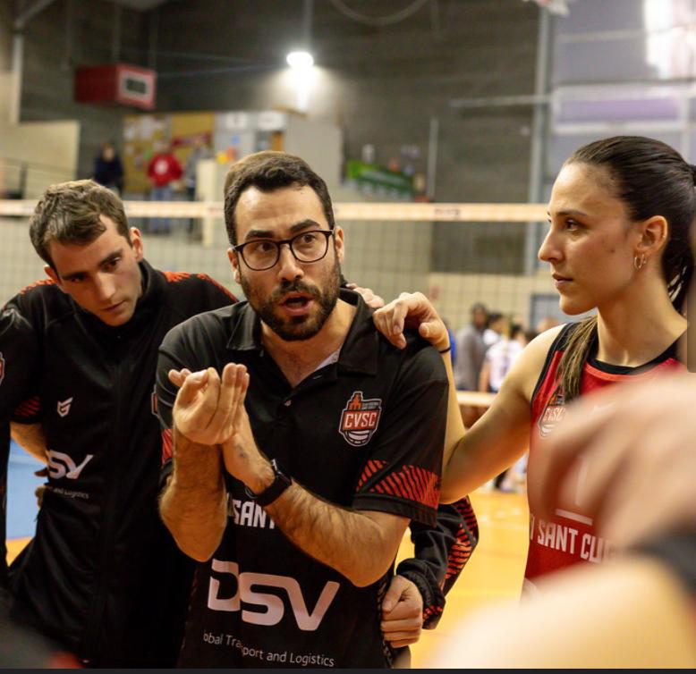 Joshua Pérez, nou entrenador del Club Voleibol Sant Cugat. FOTO: Cedida per Joshua Pérez