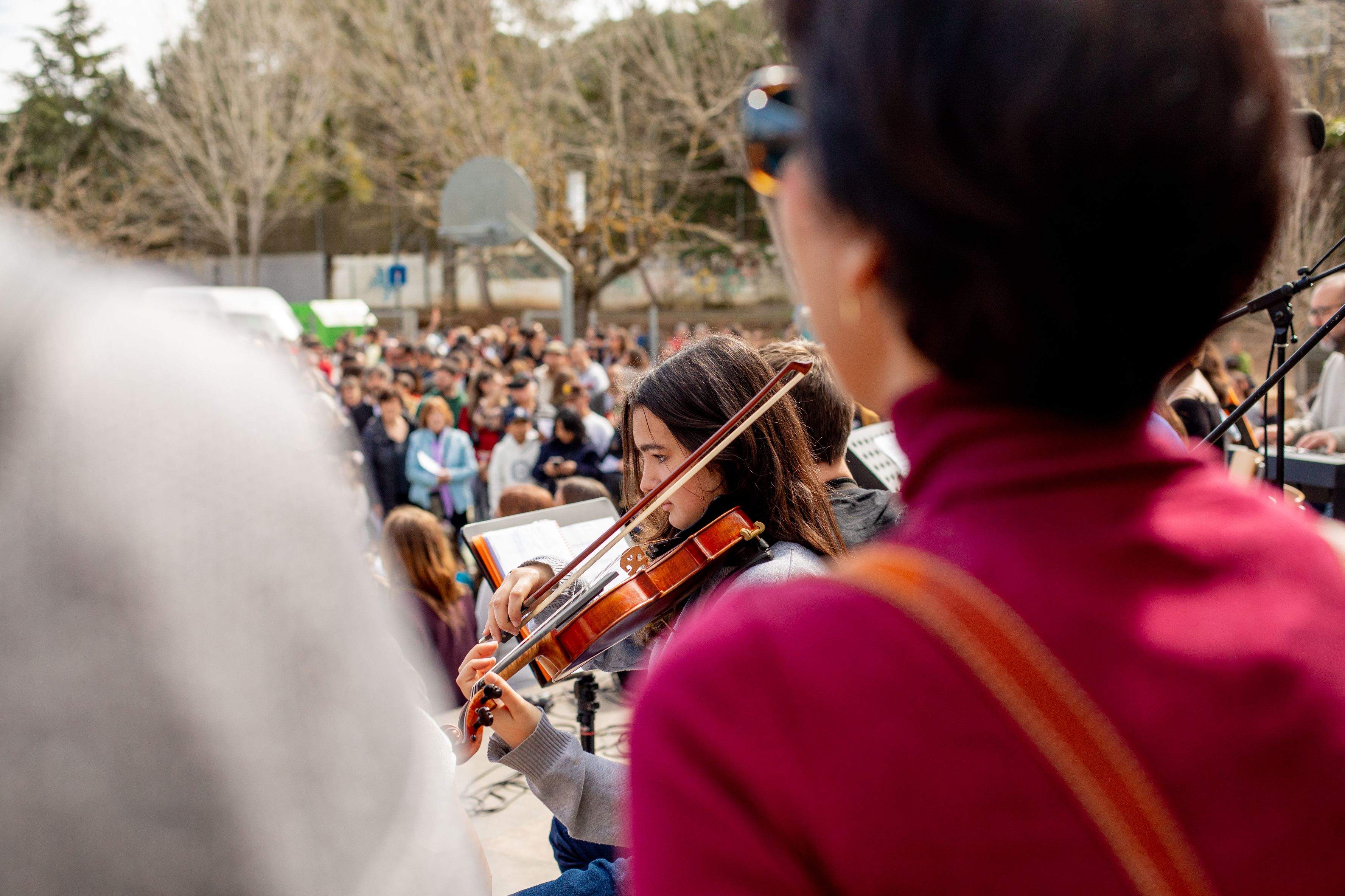 Parlaments i concert al 50è aniversari de l'escola Jaume Ferran i Clua. FOTO: Joana Arribas (TOT Sant Cugat)
