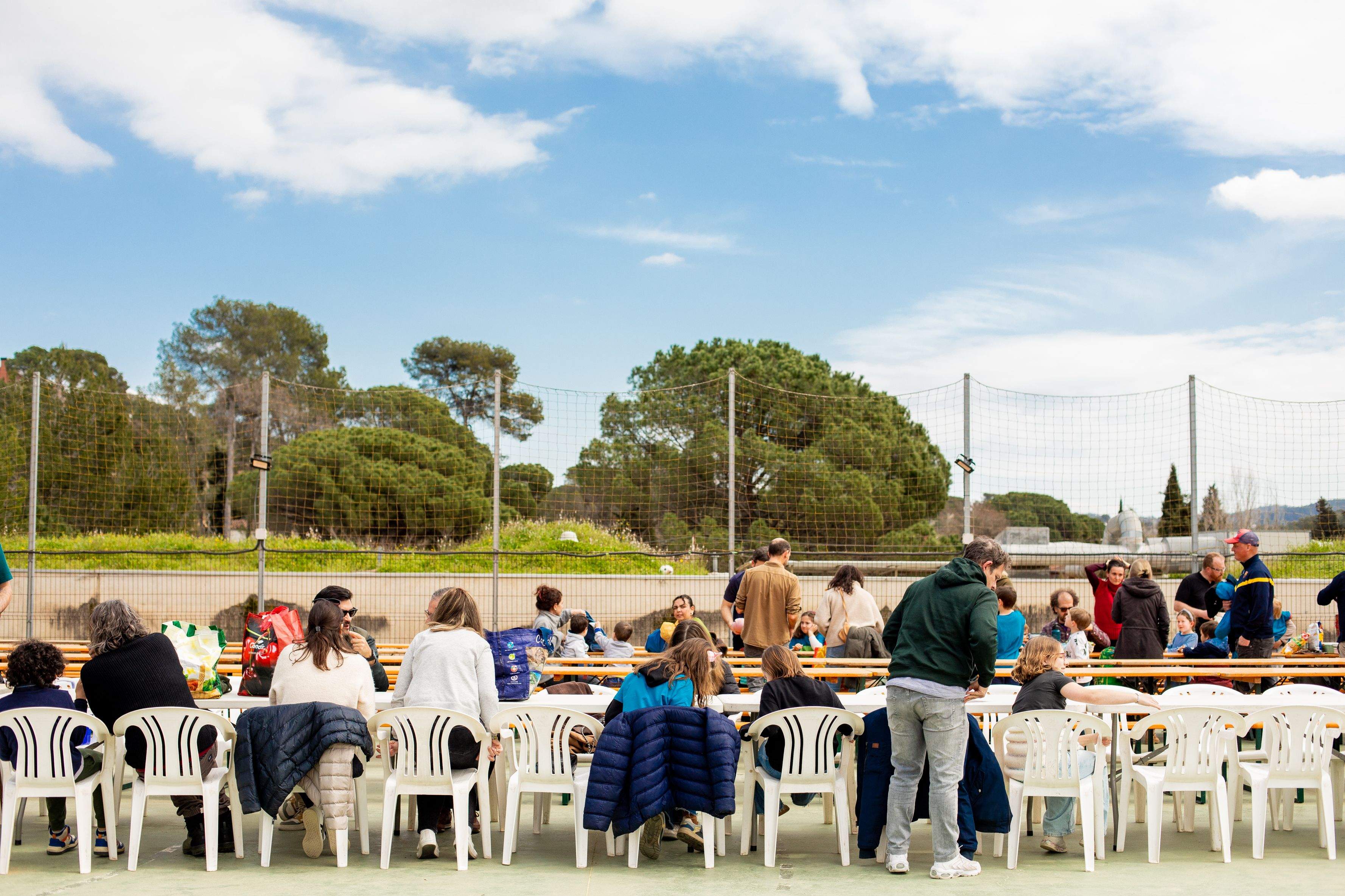 El dinar de carmanyola de l'escola Jaume Ferran i Clua. FOTO: Joana Arribas (TOT Sant Cugat)
