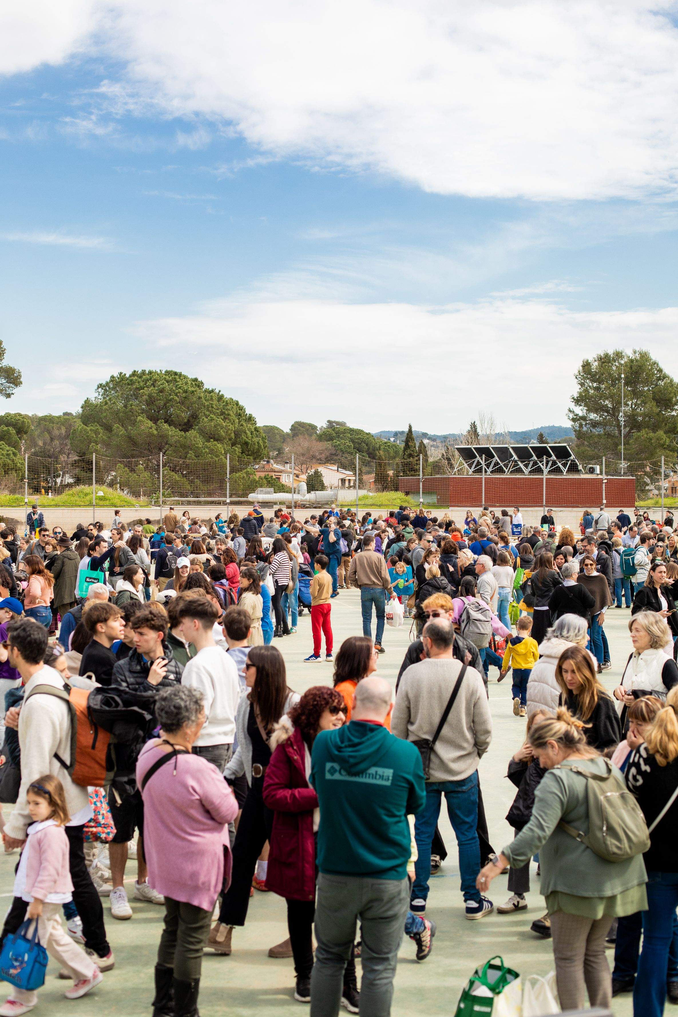El dinar de carmanyola de l'escola Jaume Ferran i Clua. FOTO: Joana Arribas (TOT Sant Cugat)