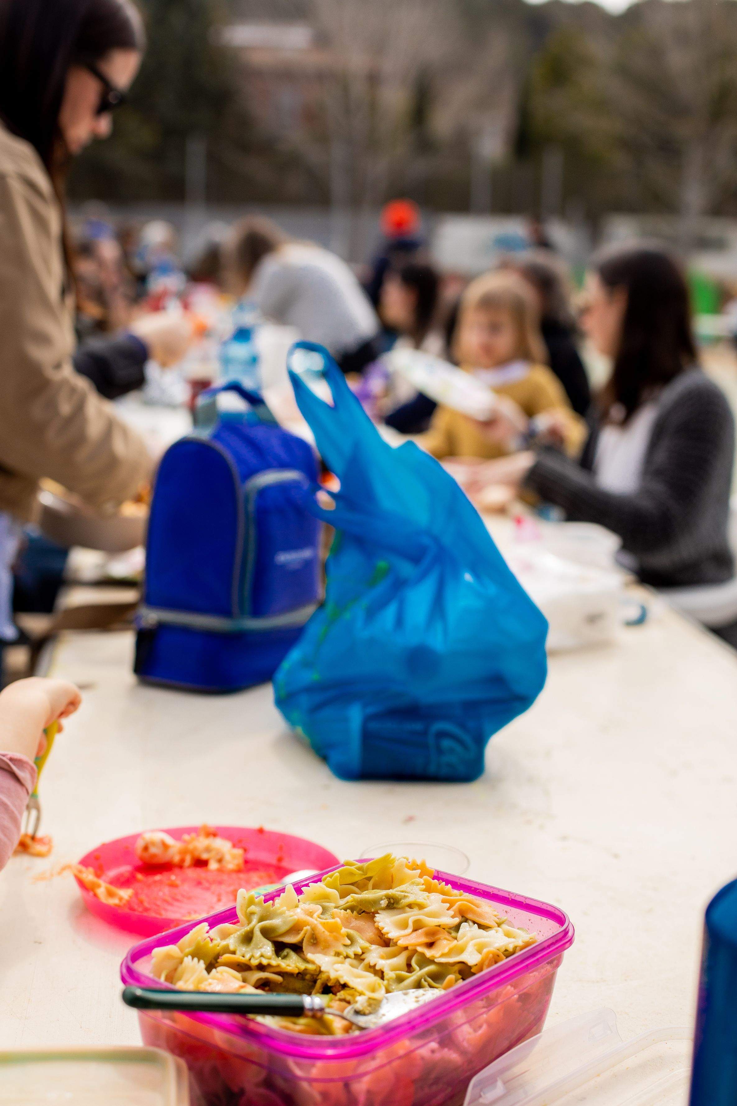 El dinar de carmanyola de l'escola Jaume Ferran i Clua. FOTO: Joana Arribas (TOT Sant Cugat)