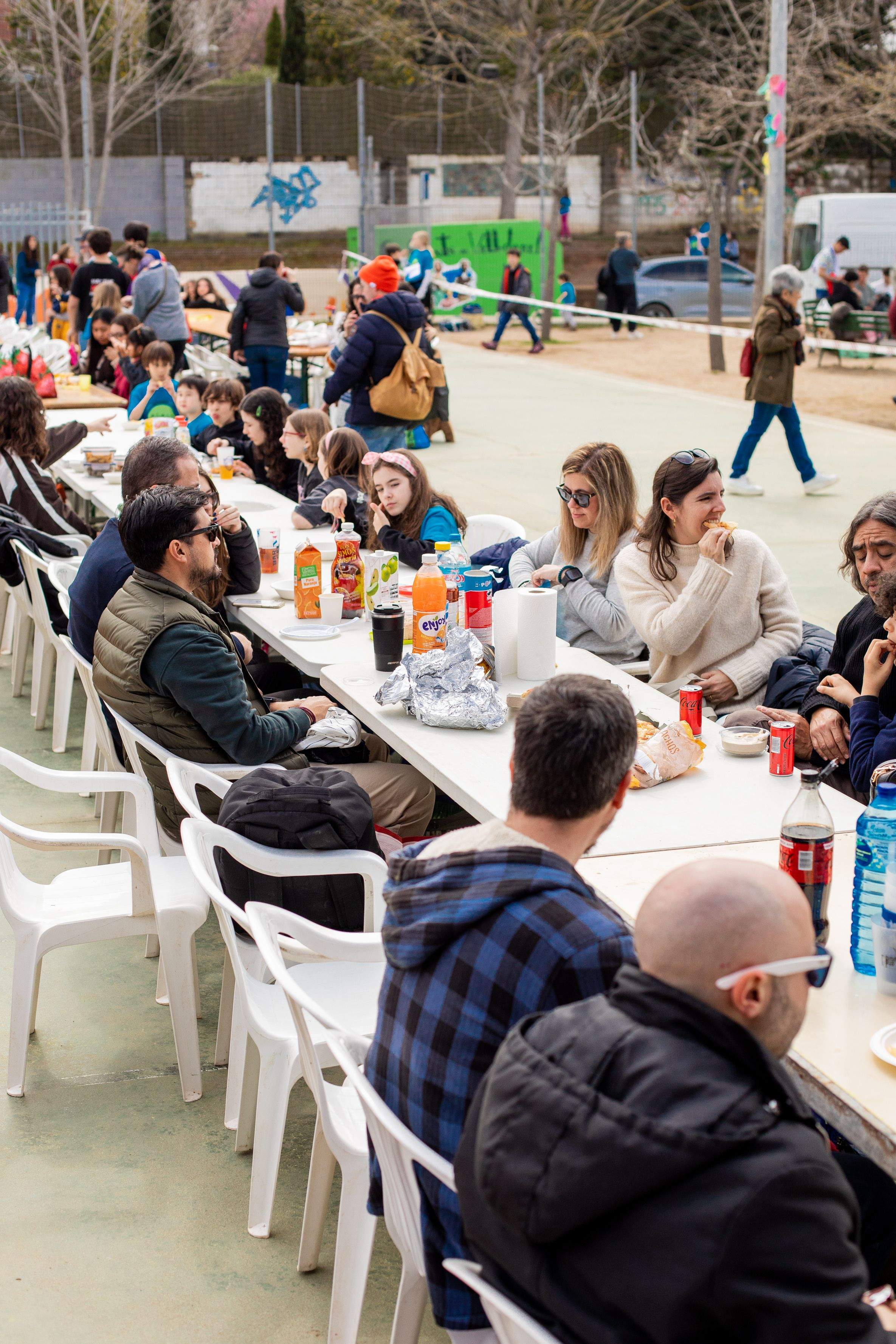 El dinar de carmanyola de l'escola Jaume Ferran i Clua. FOTO: Joana Arribas (TOT Sant Cugat)