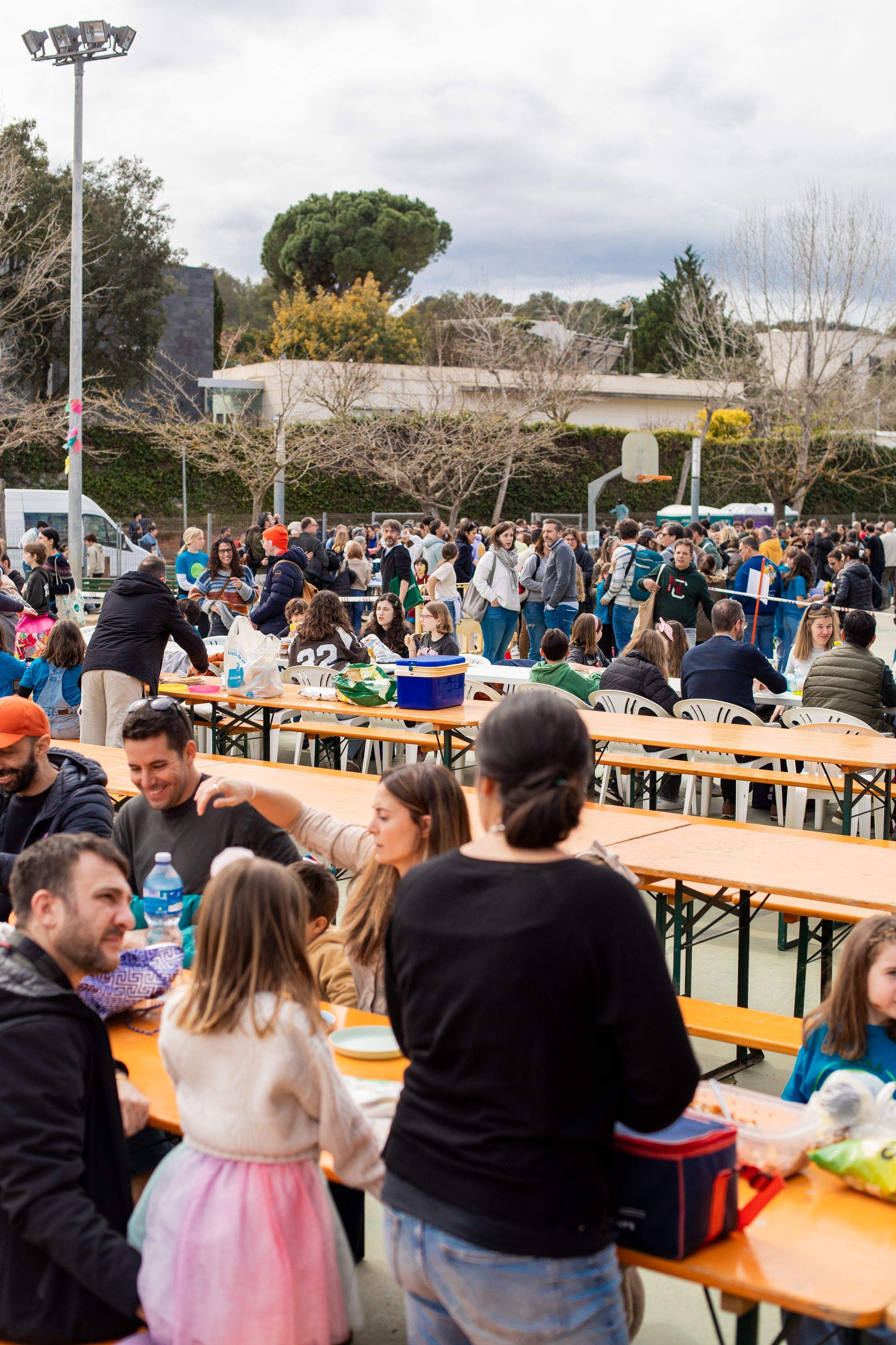 El dinar de carmanyola de l'escola Jaume Ferran i Clua. FOTO: Joana Arribas (TOT Sant Cugat)