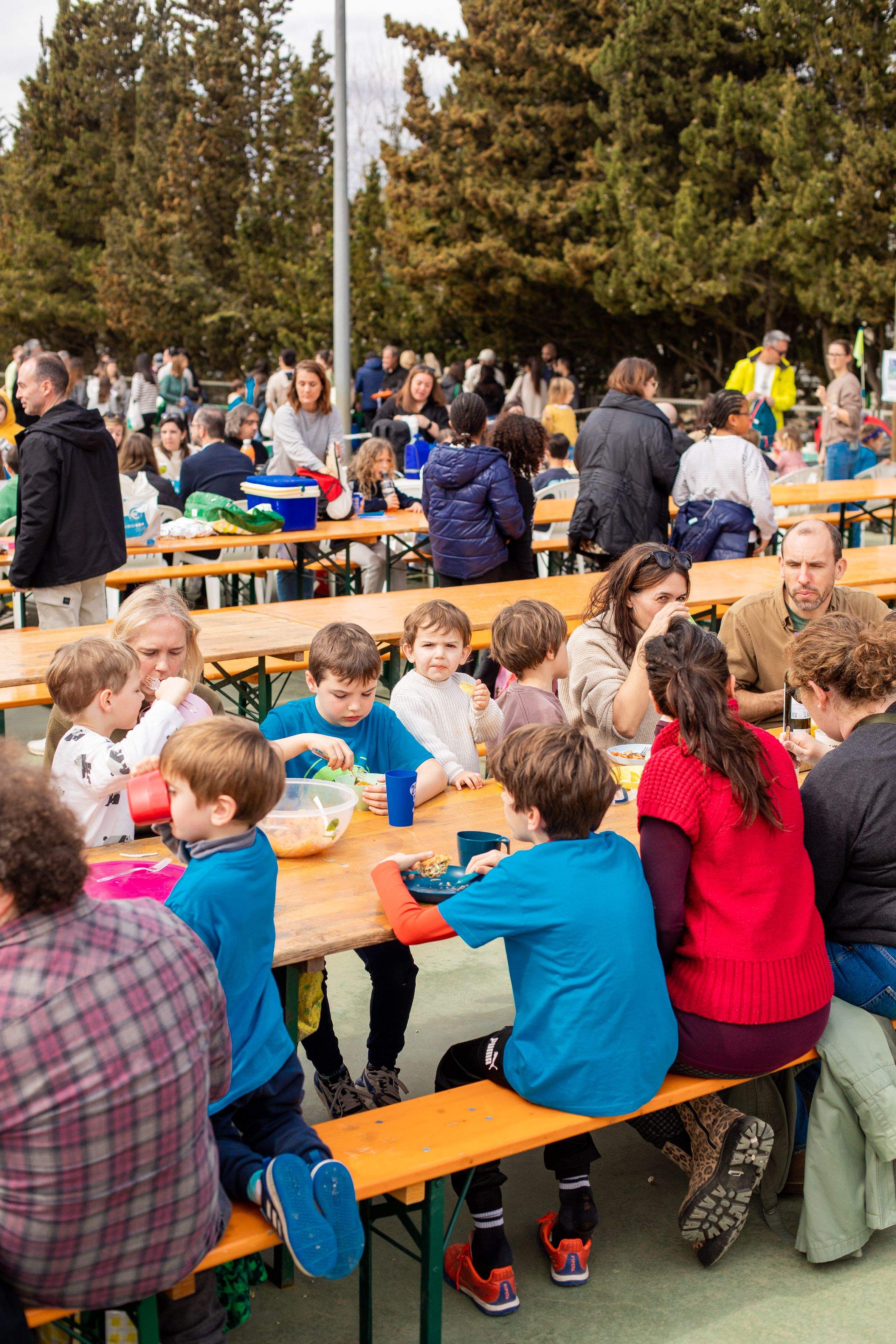 El dinar de carmanyola de l'escola Jaume Ferran i Clua. FOTO: Joana Arribas (TOT Sant Cugat)