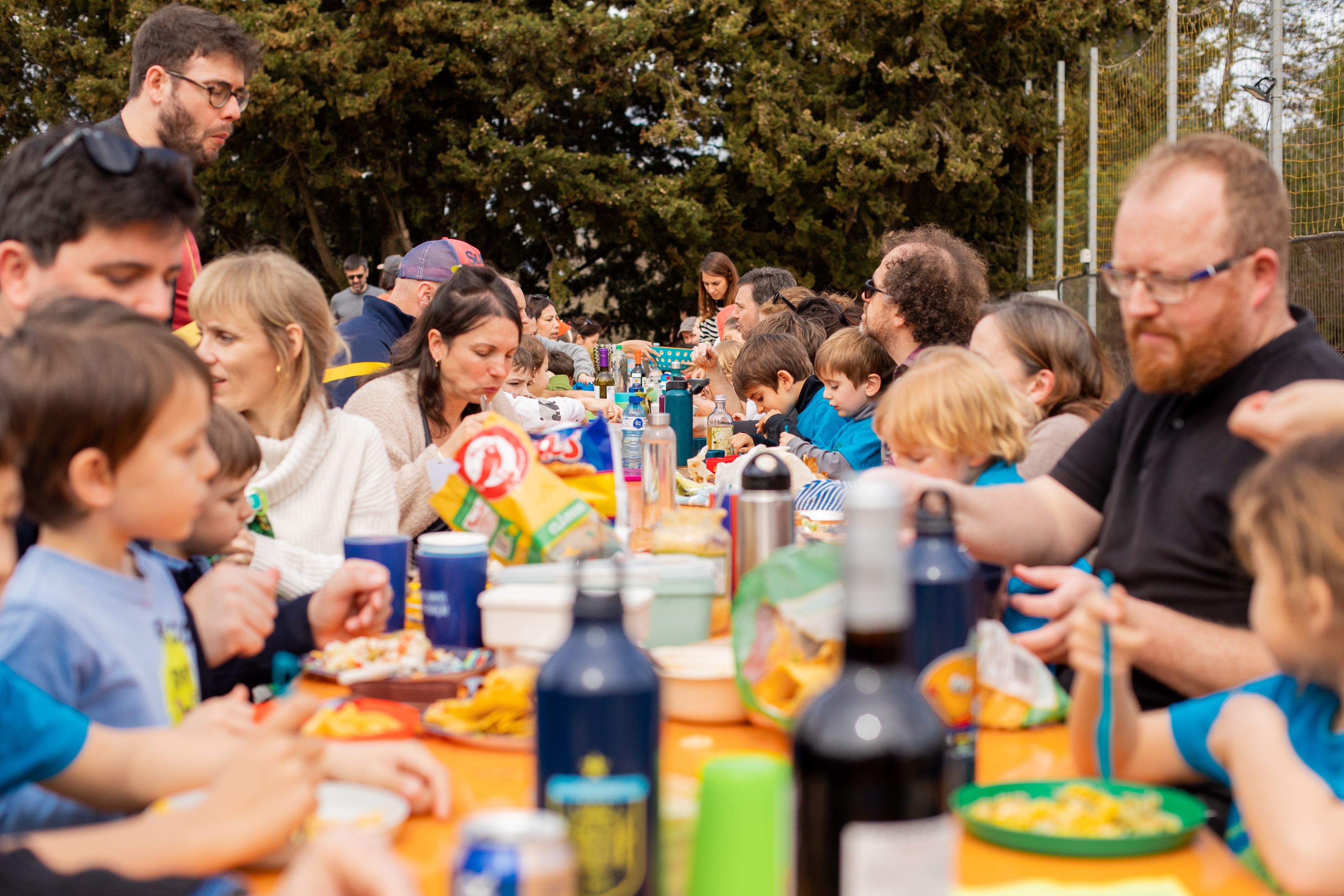 El dinar de carmanyola de l'escola Jaume Ferran i Clua. FOTO: Joana Arribas (TOT Sant Cugat)